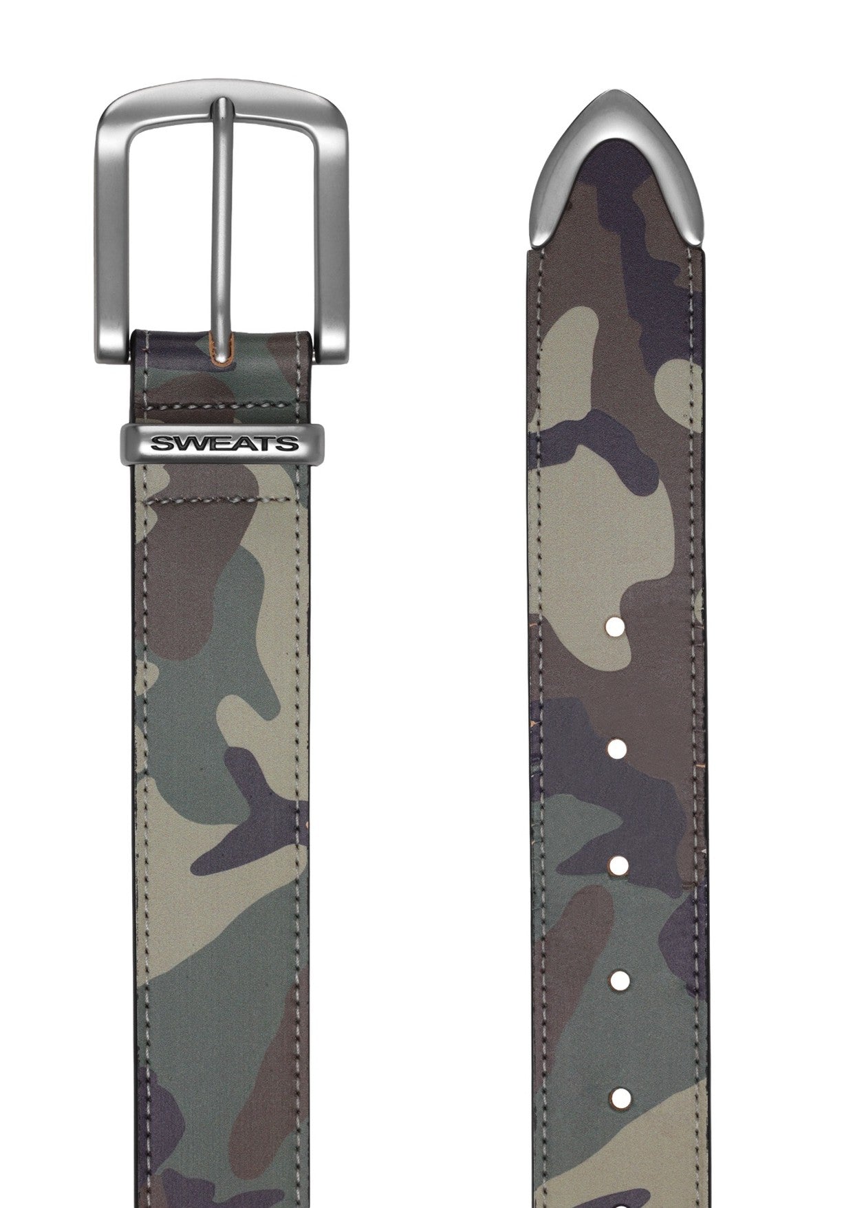 LEATHER BELT - CAMO - SWEATS EU