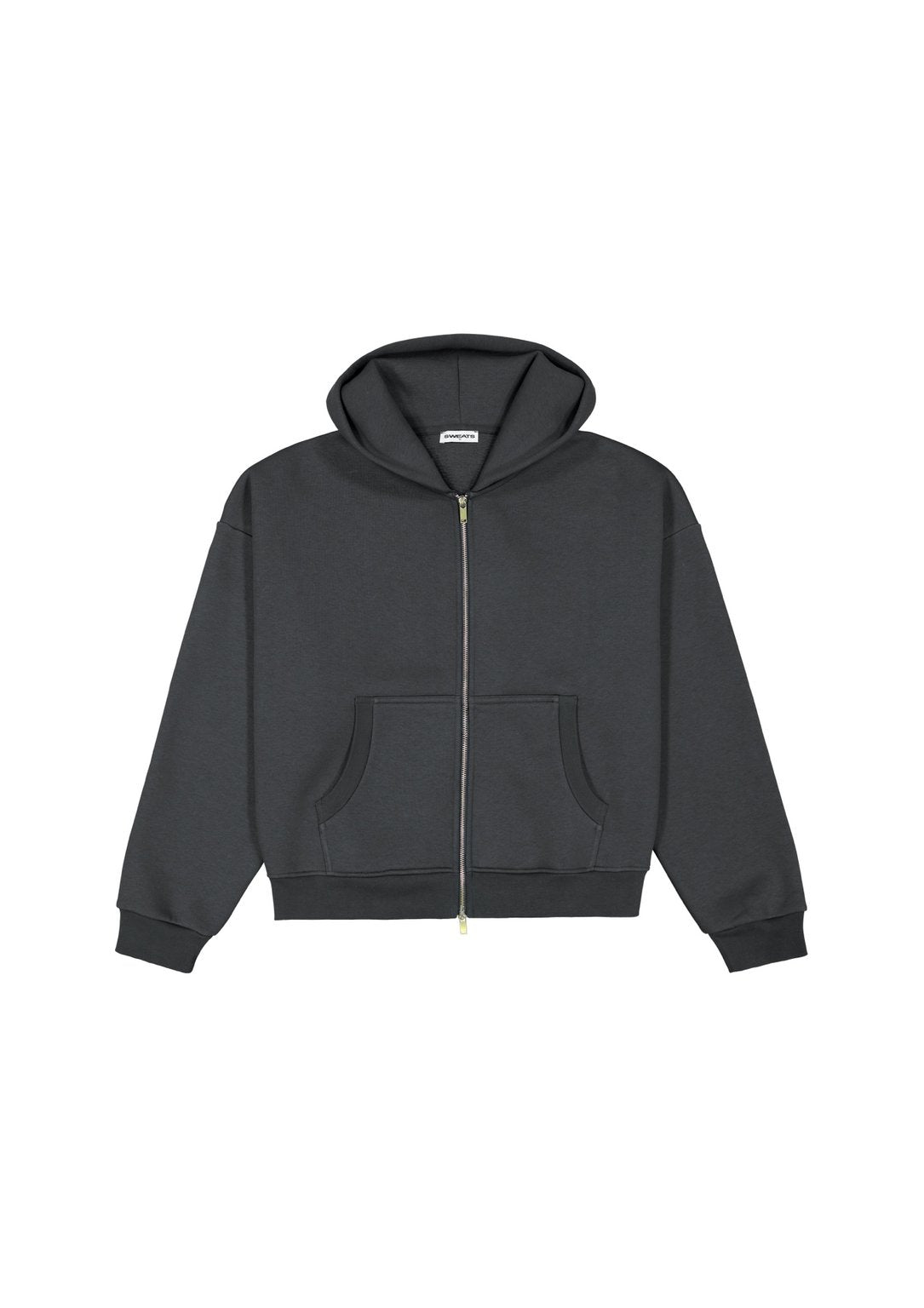 COZY ZIP UP - GRANITE