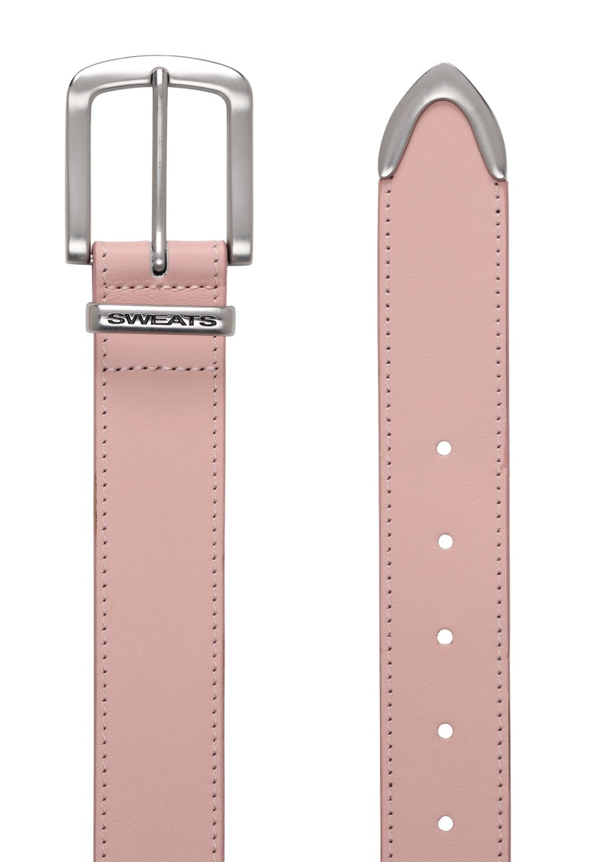 LEATHER BELT - PINK - SWEATS EU