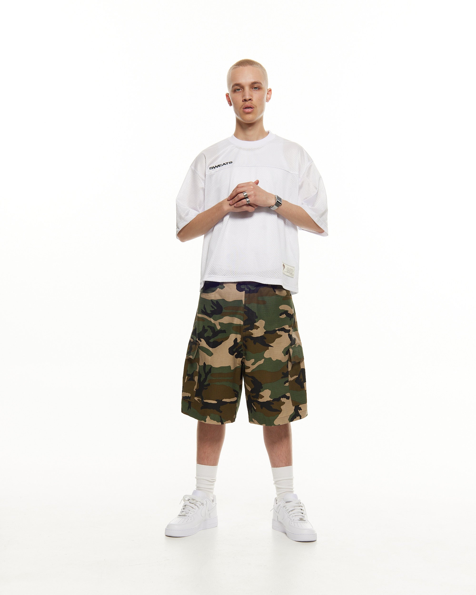 CARGO SHORT - CAMO - SWEATS EU
