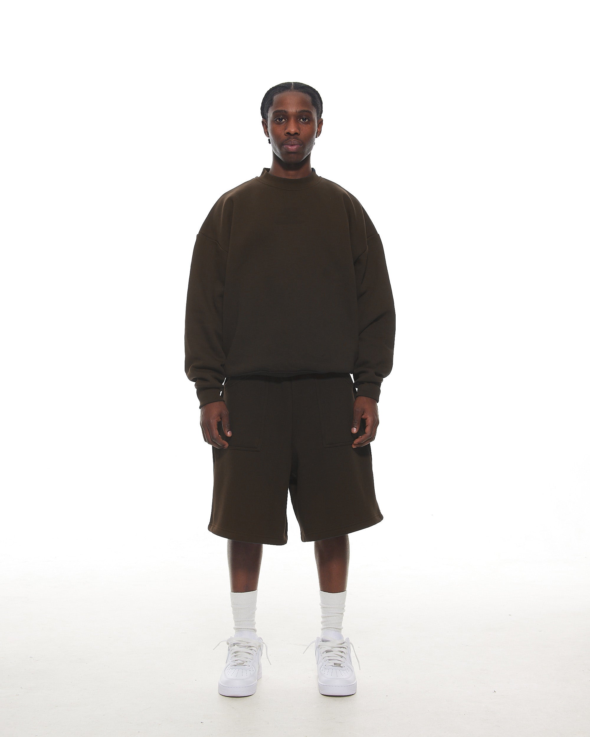 COZY SHORTS - COFFEE - SWEATS EU