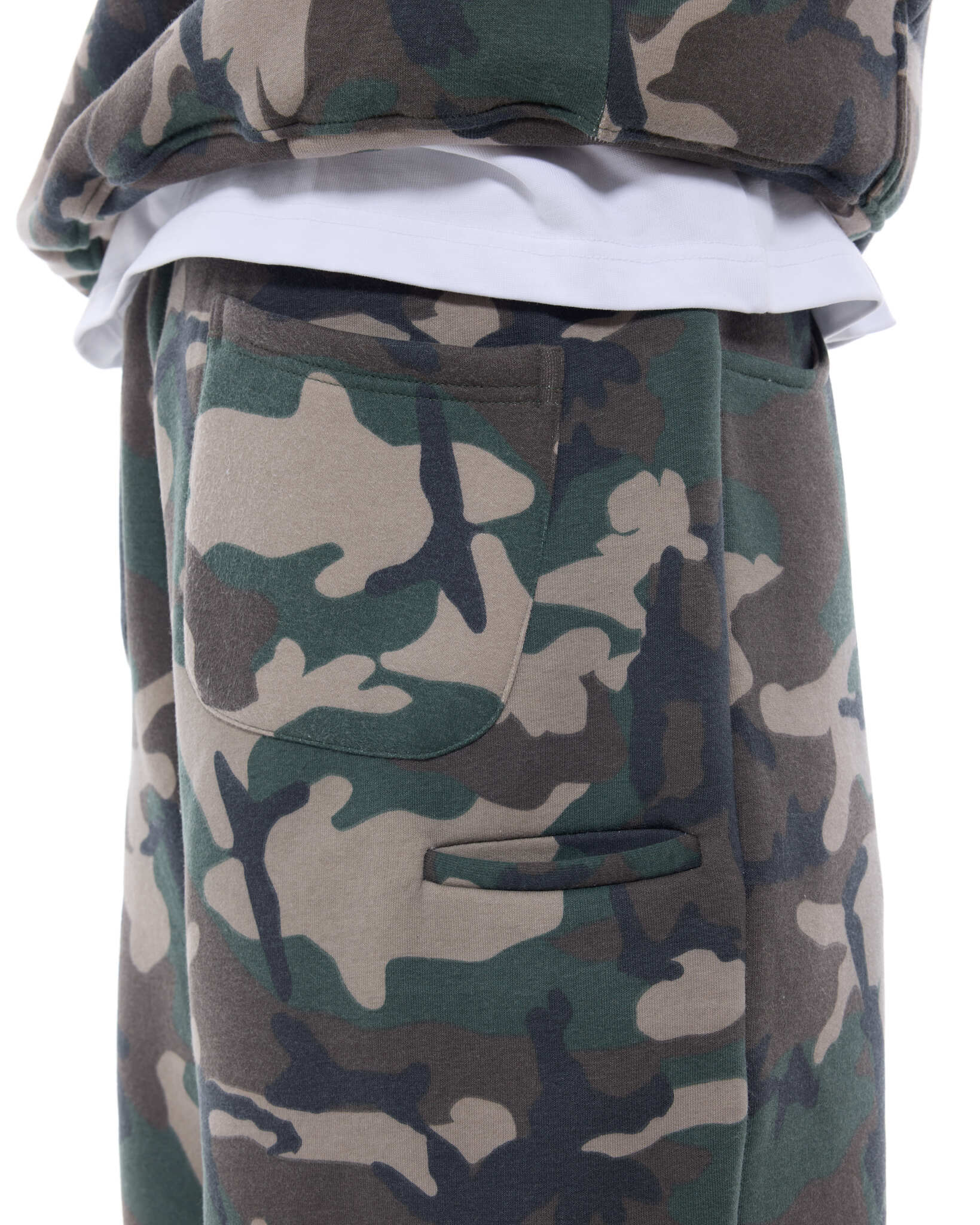 COZY STRAIGHT LEG SWEATS - CAMO - SWEATS EU