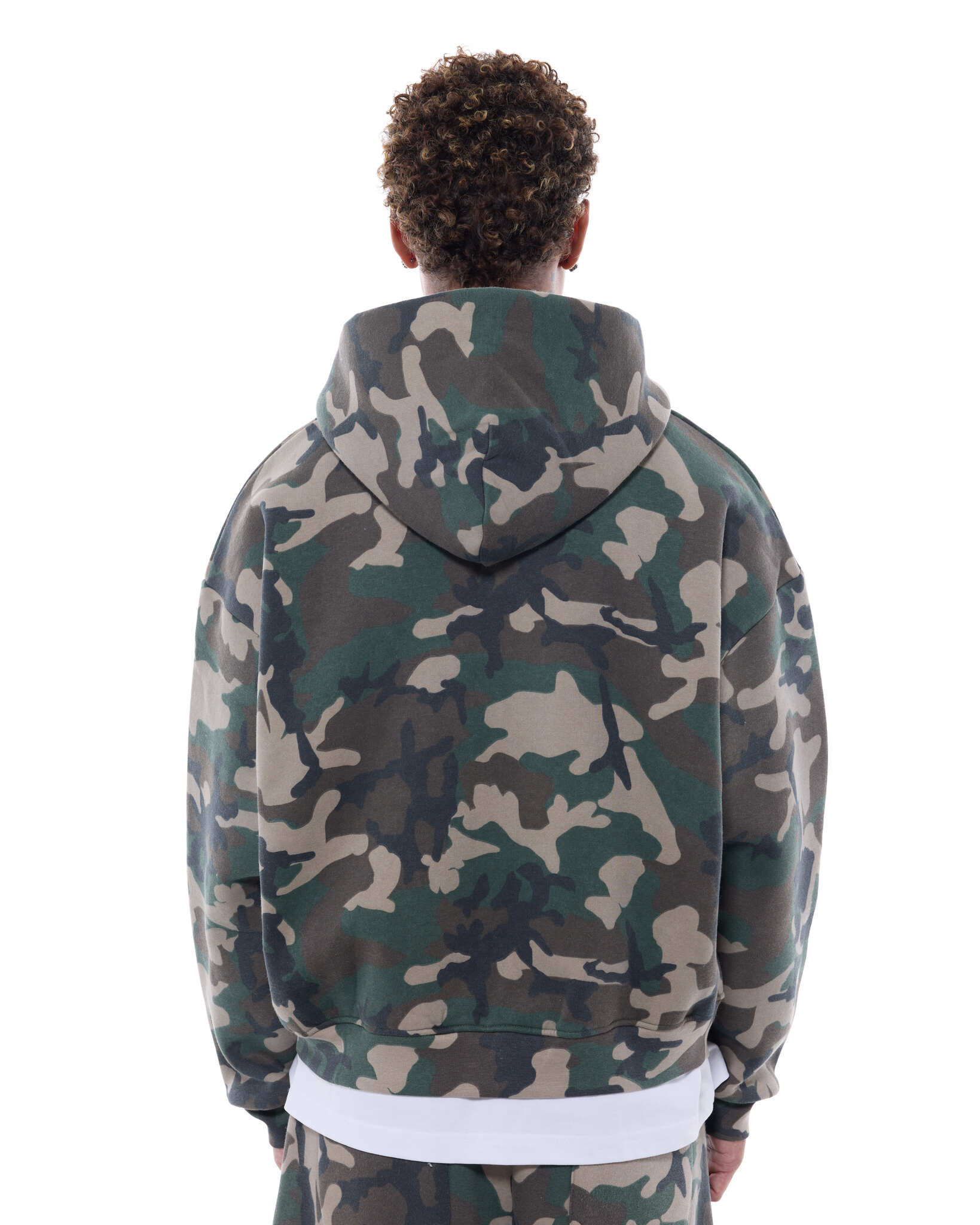 COZY ZIP UP - CAMO - SWEATS EU