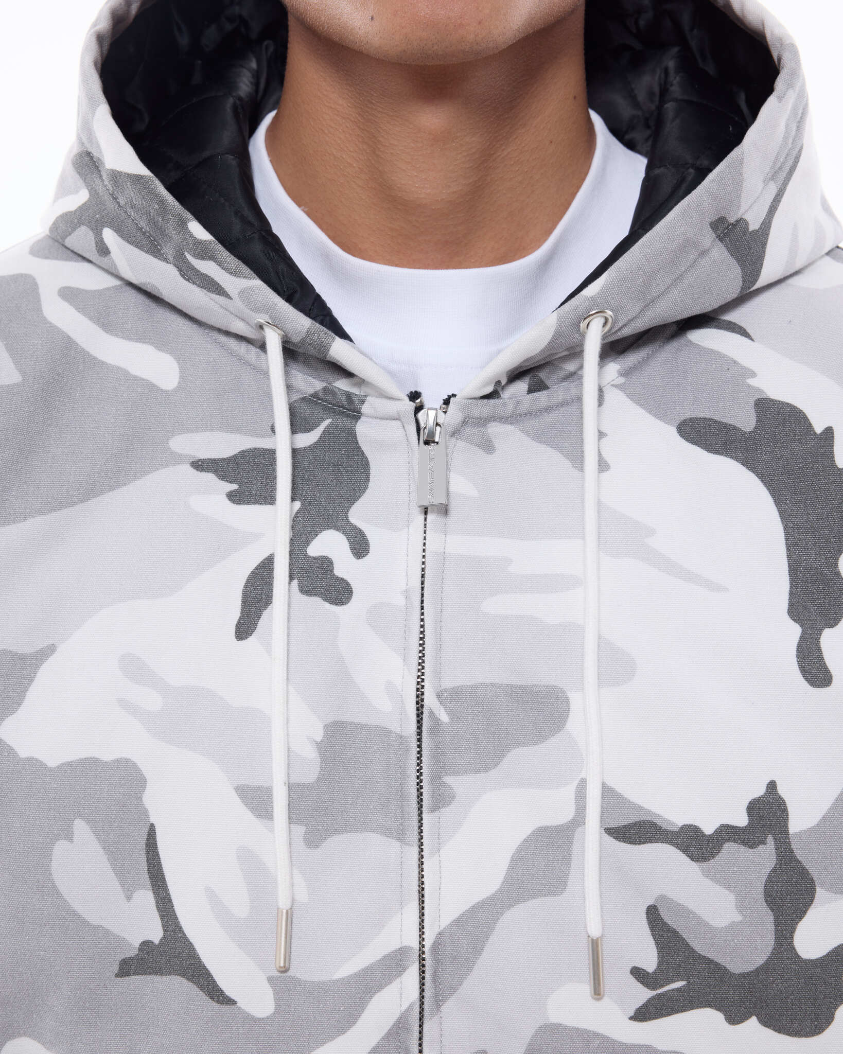WORKWEAR HOODIE - SNOW CAMO - SWEATS EU