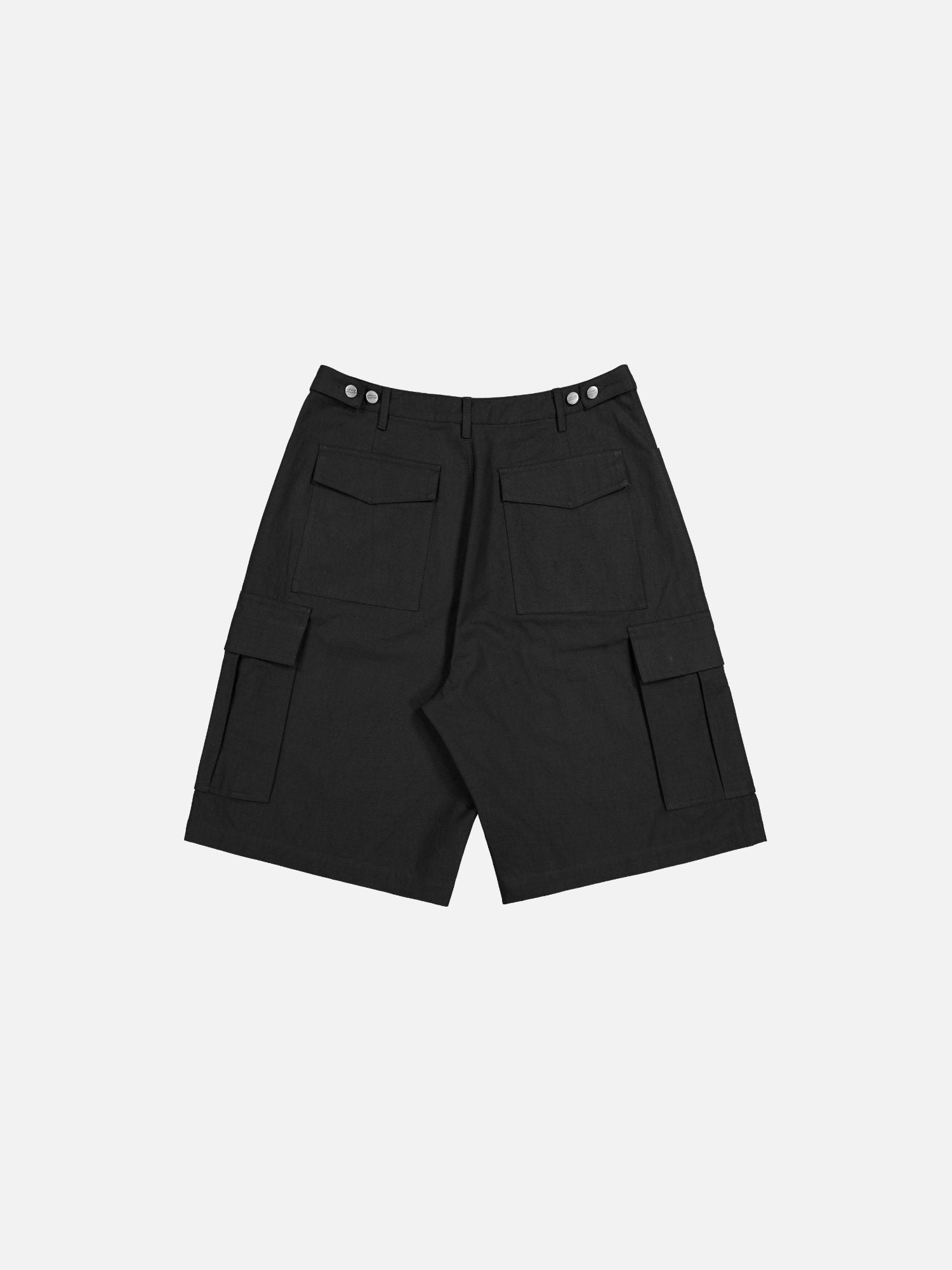 CARGO SHORT - BLACK - SWEATS EU