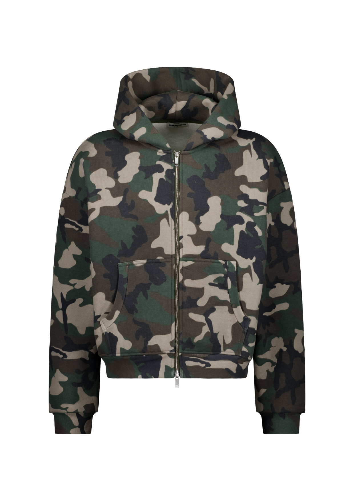 COZY ZIP UP - CAMO - SWEATS EU