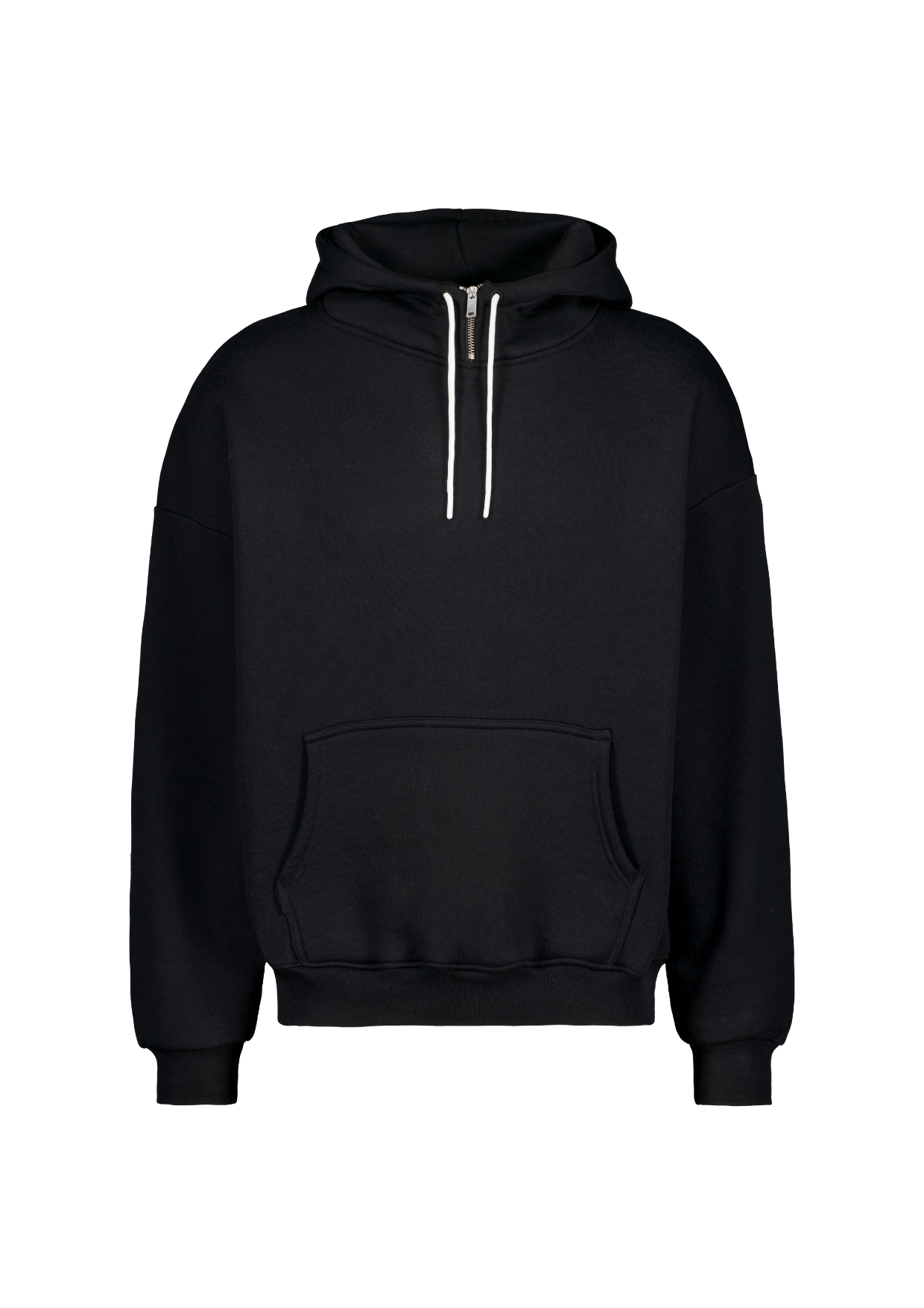 COZY TECH HOODIE - BLACK