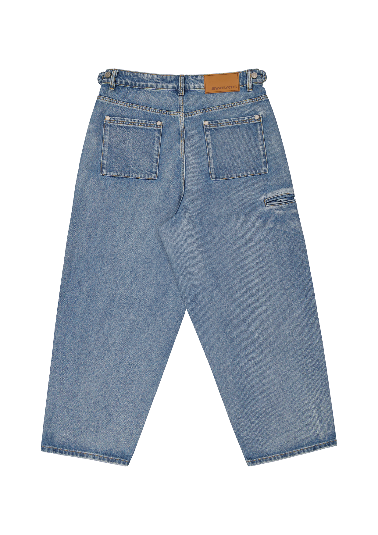 DENIM BAGGY JEANS - LIGHT BLUE