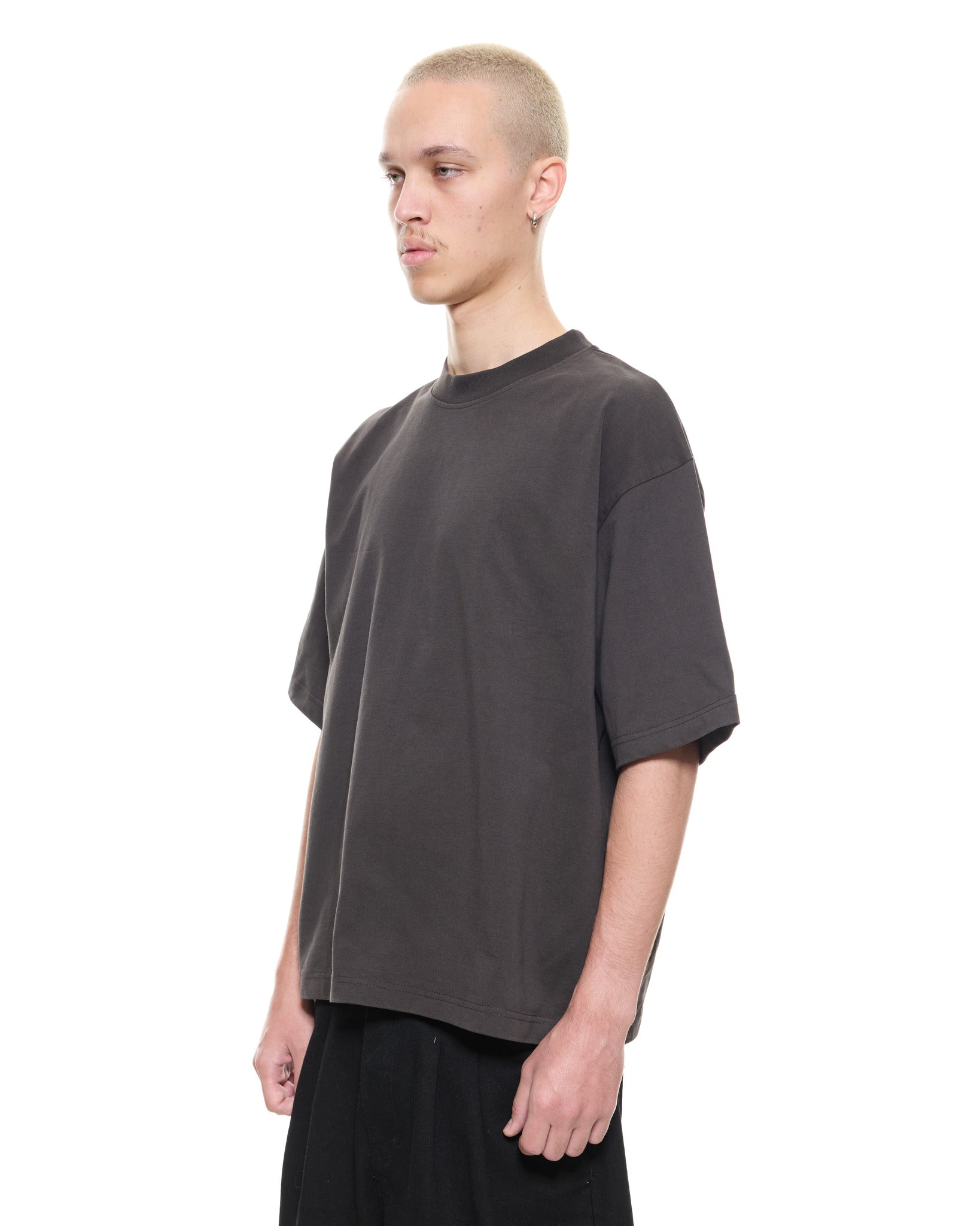 SIGNATURE BLANK T-SHIRT - COFFEE - SWEATS EU