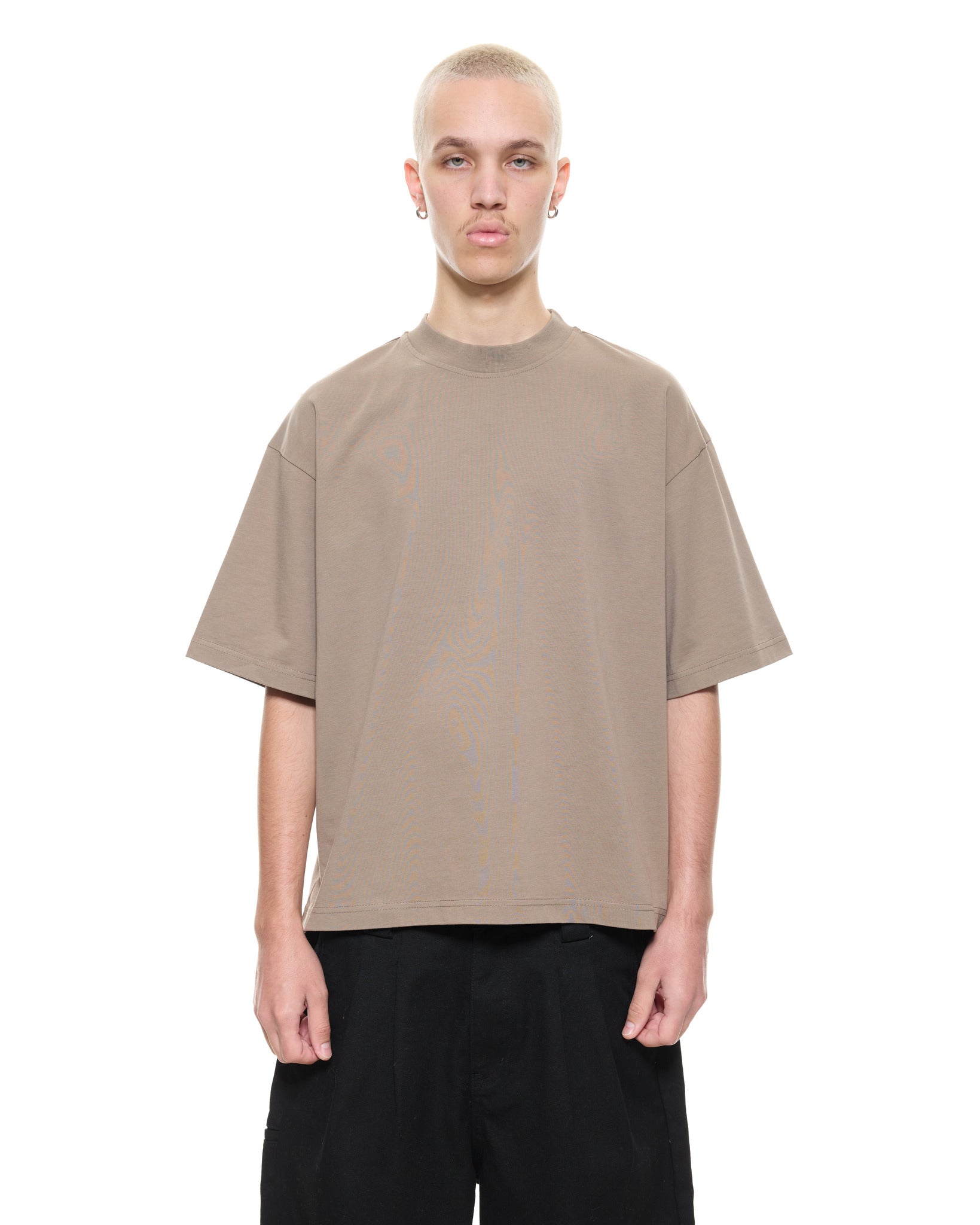 SIGNATURE BLANK T-SHIRT - DUST - SWEATS EU