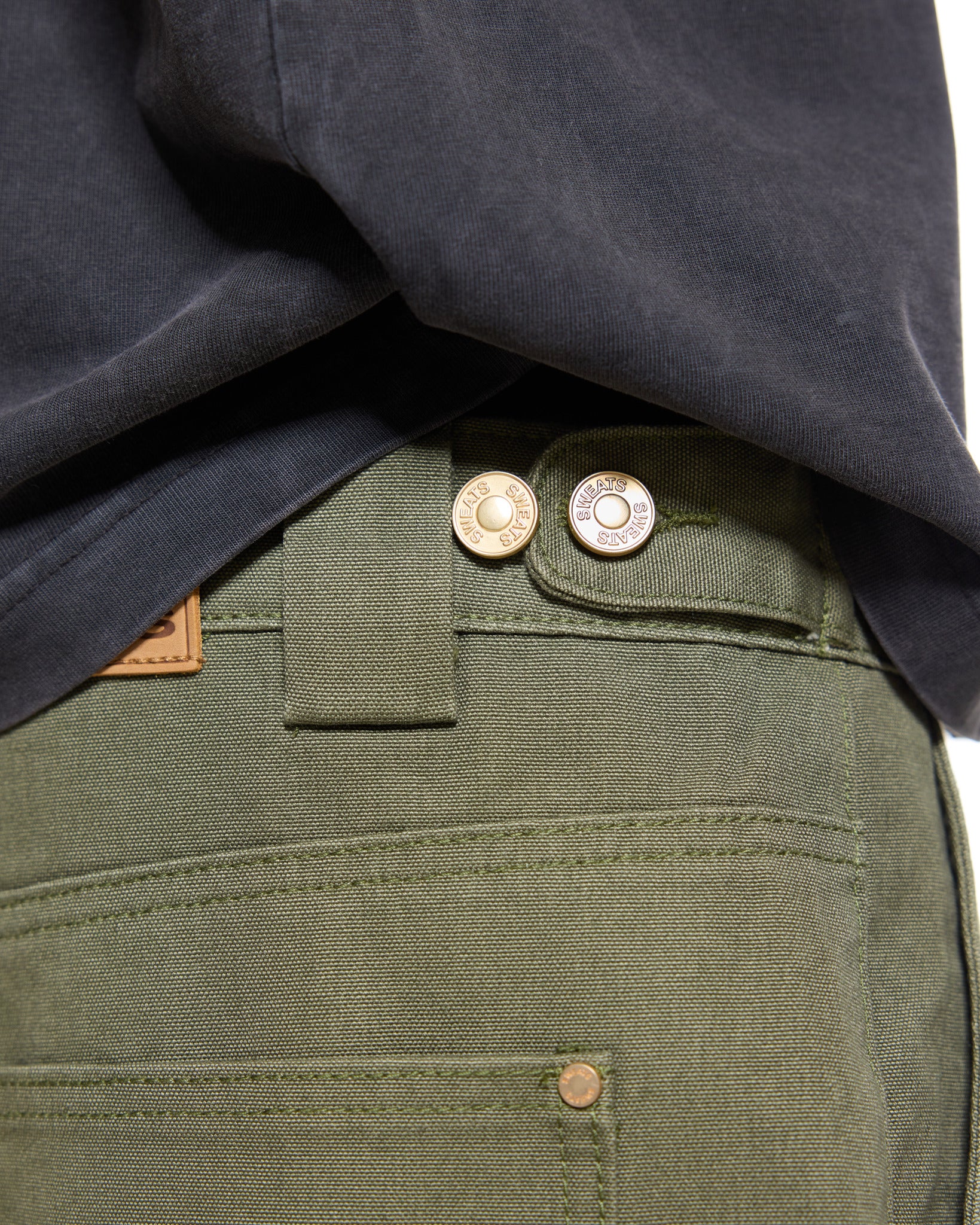 WORKWEAR SHORTS - OLIVE - SWEATS EU