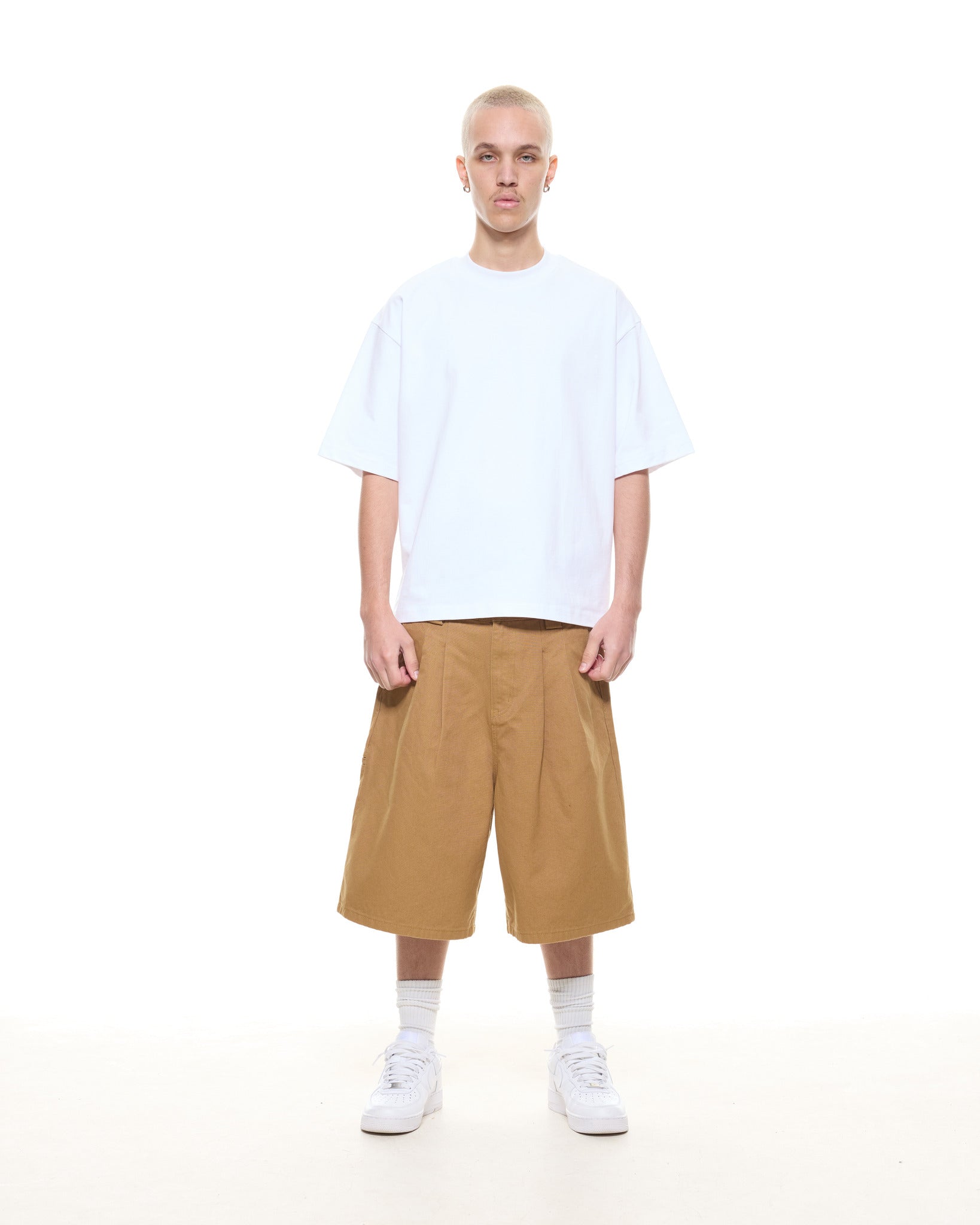 WORKWEAR SHORTS - TAN