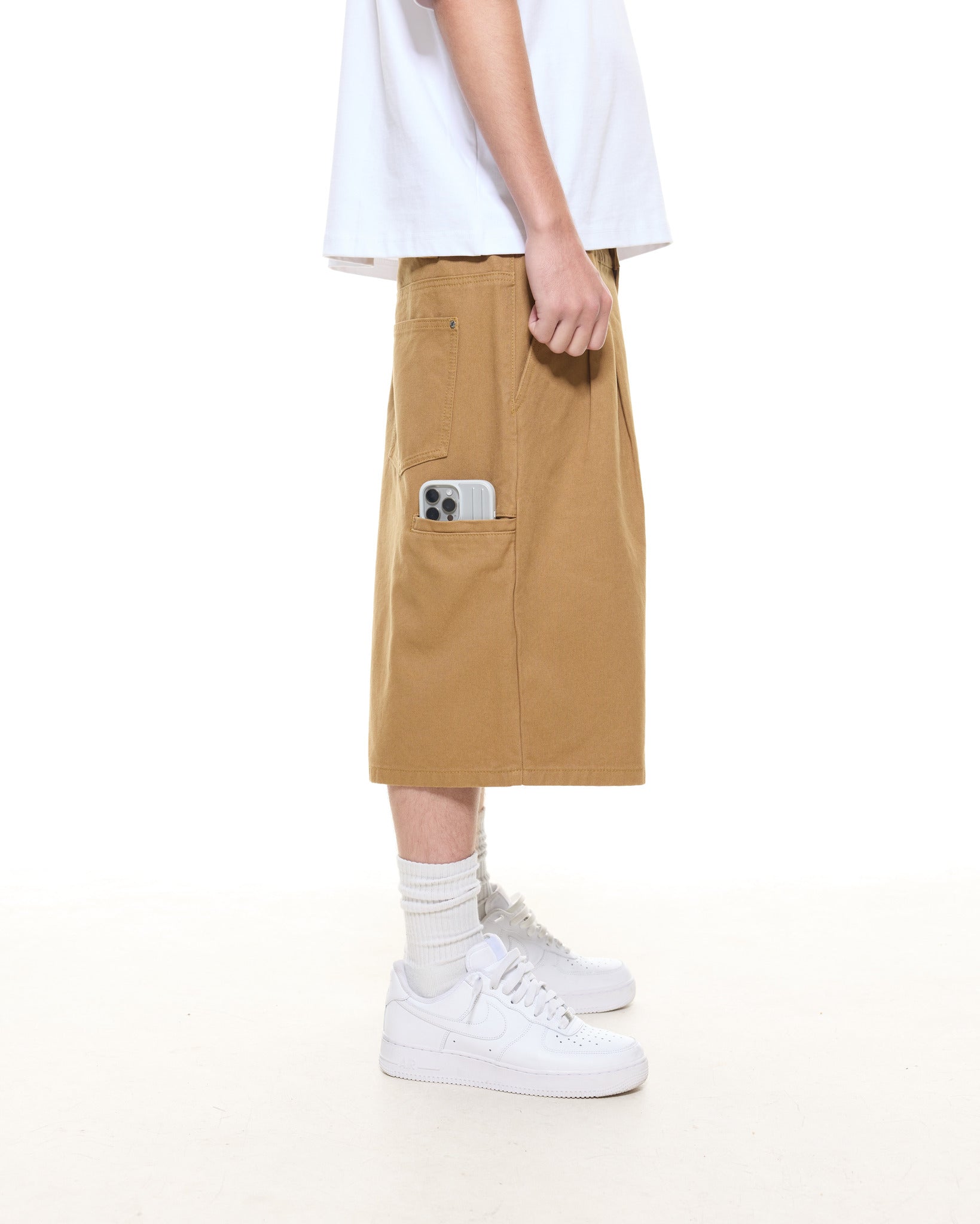WORKWEAR SHORTS - TAN - SWEATS EU