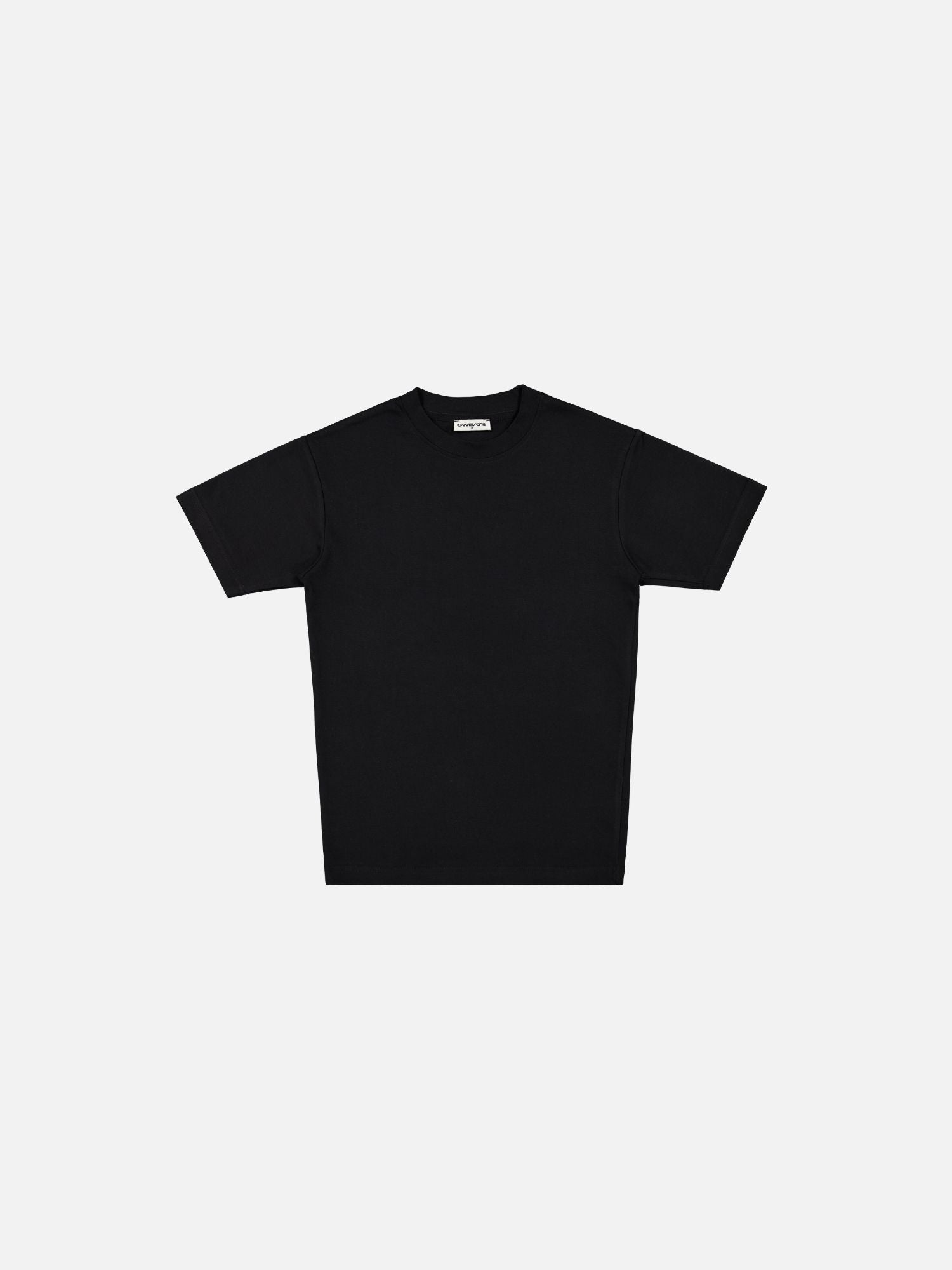 FITTED T-SHIRT - BLACK - SWEATS EU