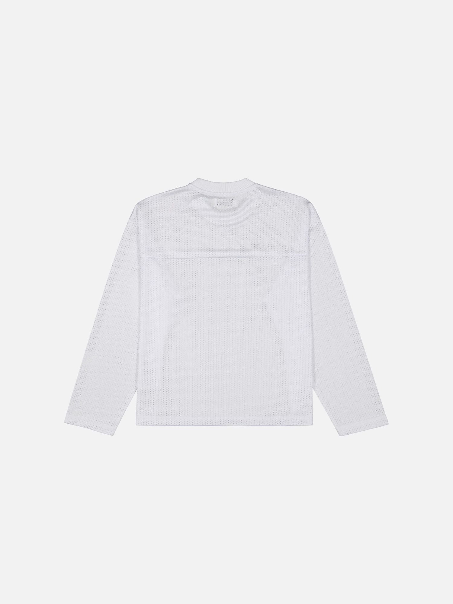 MESH LS T-SHIRT - WHITE - SWEATS EU