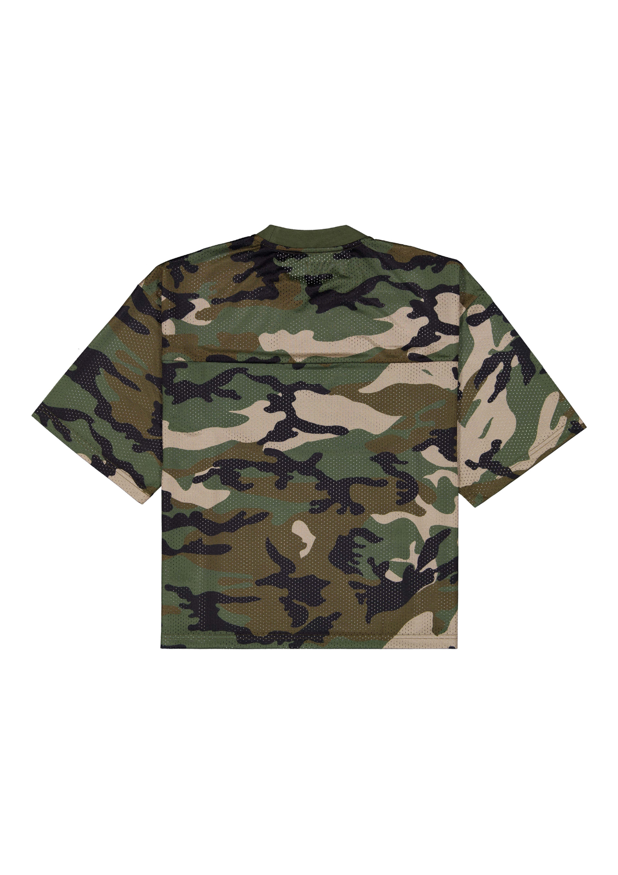 MESH SS T-SHIRT - CAMO