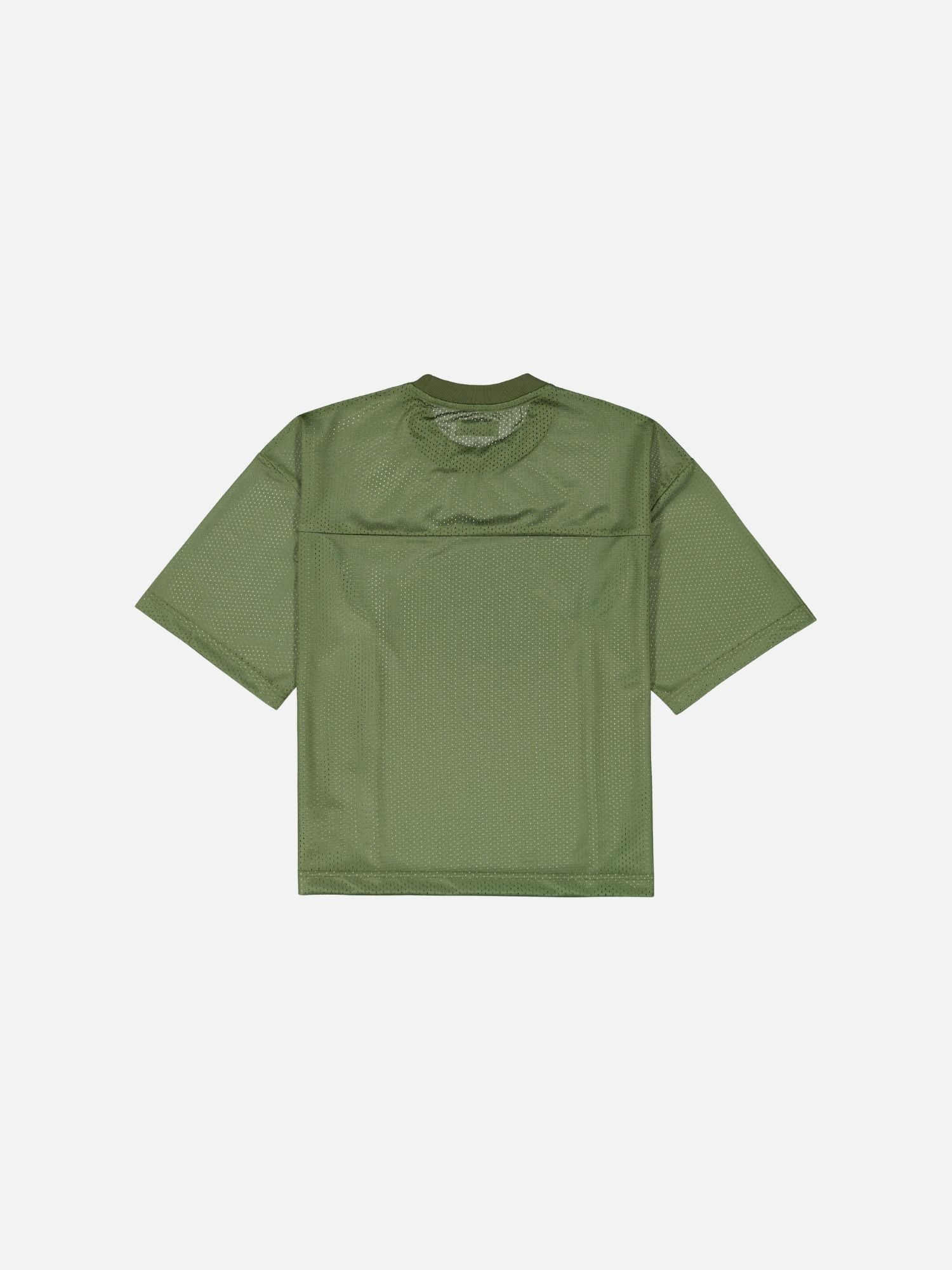 MESH SS T-SHIRT - SAGE - SWEATS EU