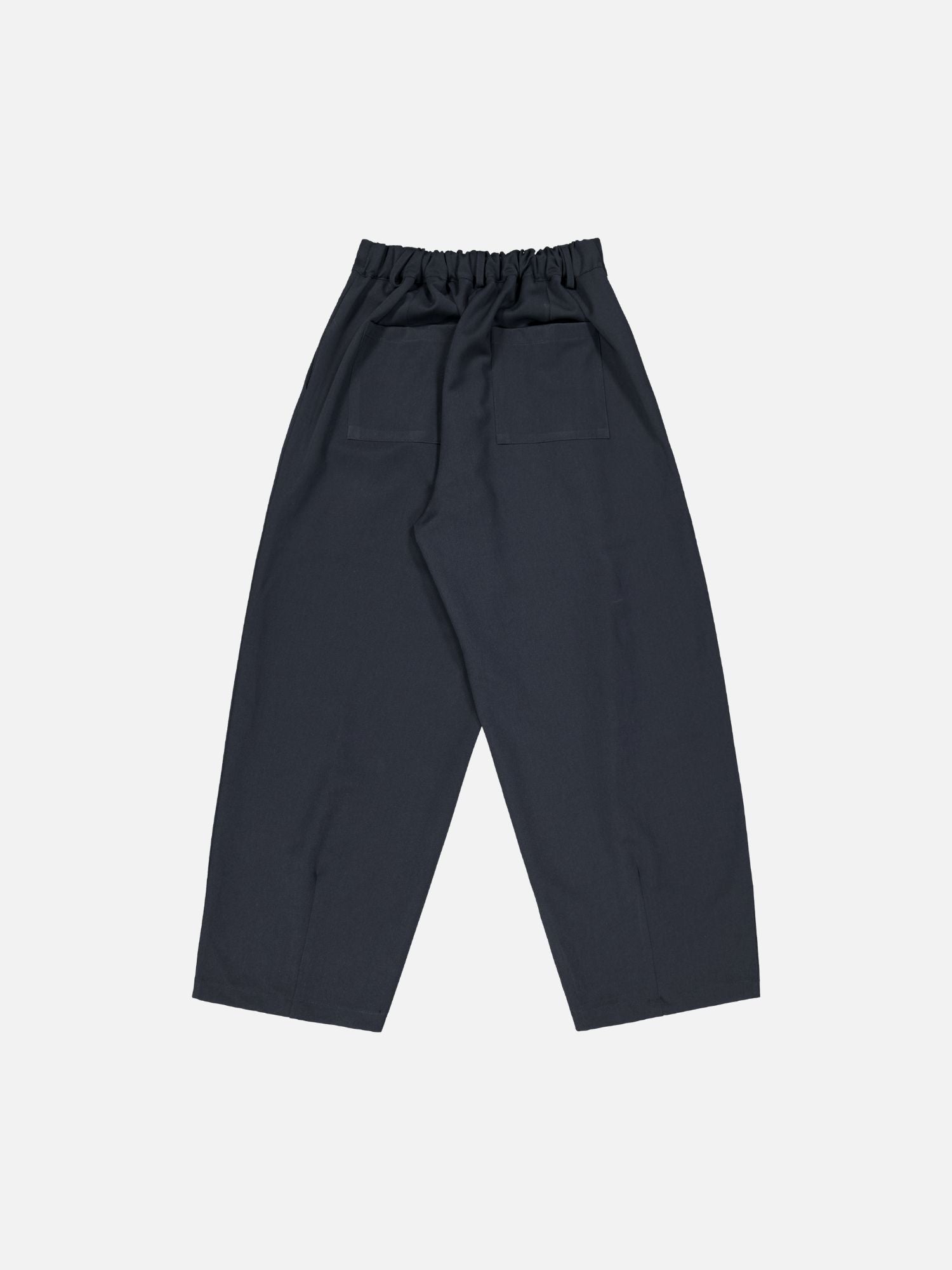 PLEATED PANT - NAVY - SWEATS EU