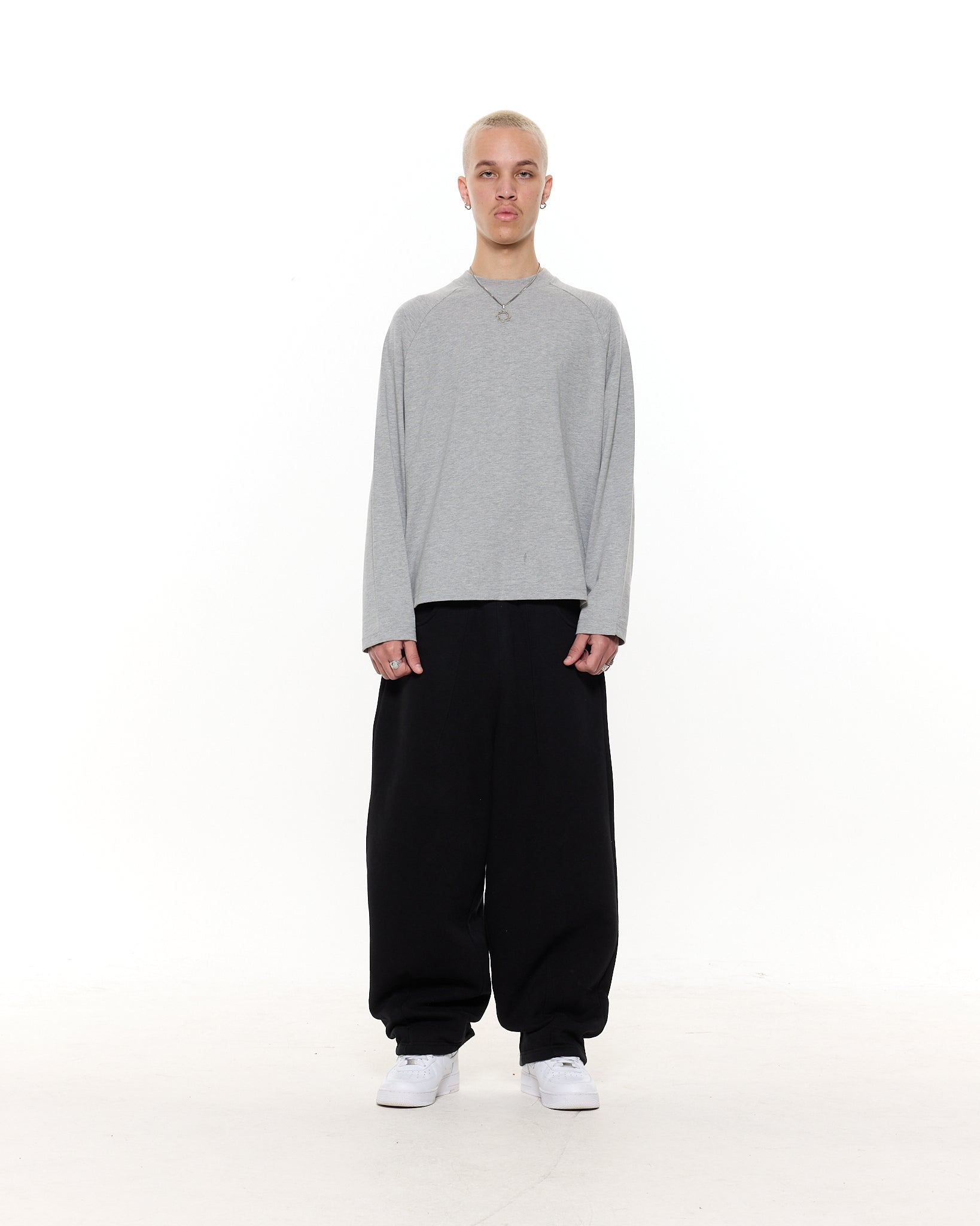 Long Sleeve T-Shirt - Grey - SWEATS EU