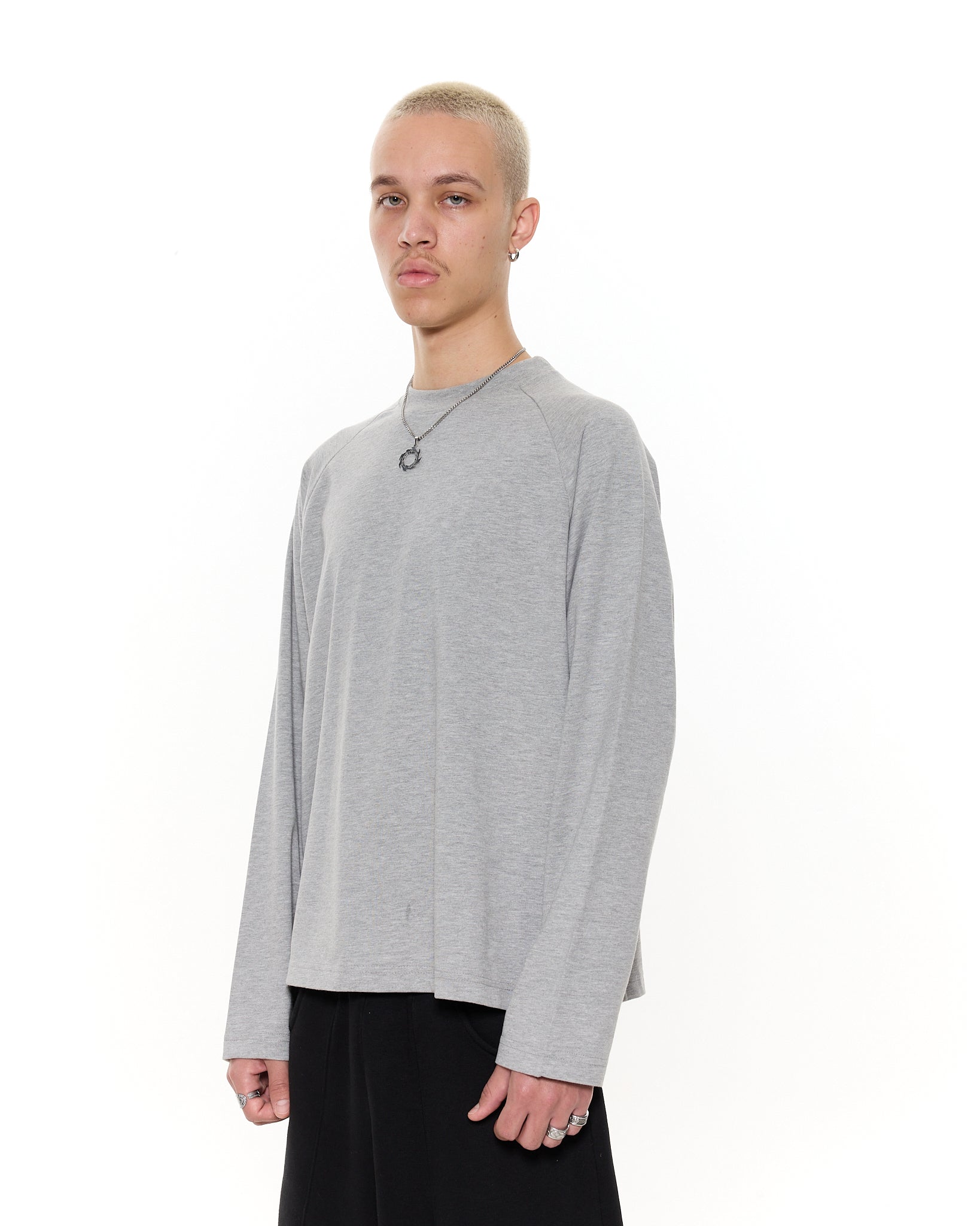 Long Sleeve T-Shirt - Grey - SWEATS EU