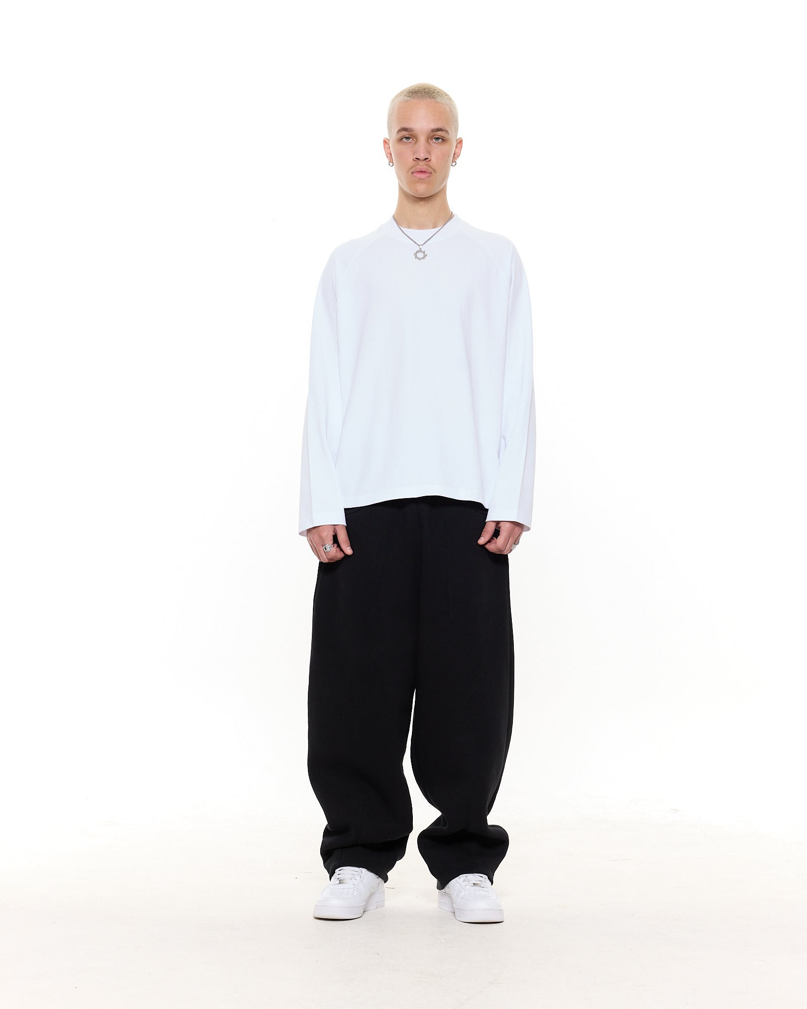 Long Sleeve T-Shirt - White - SWEATS EU