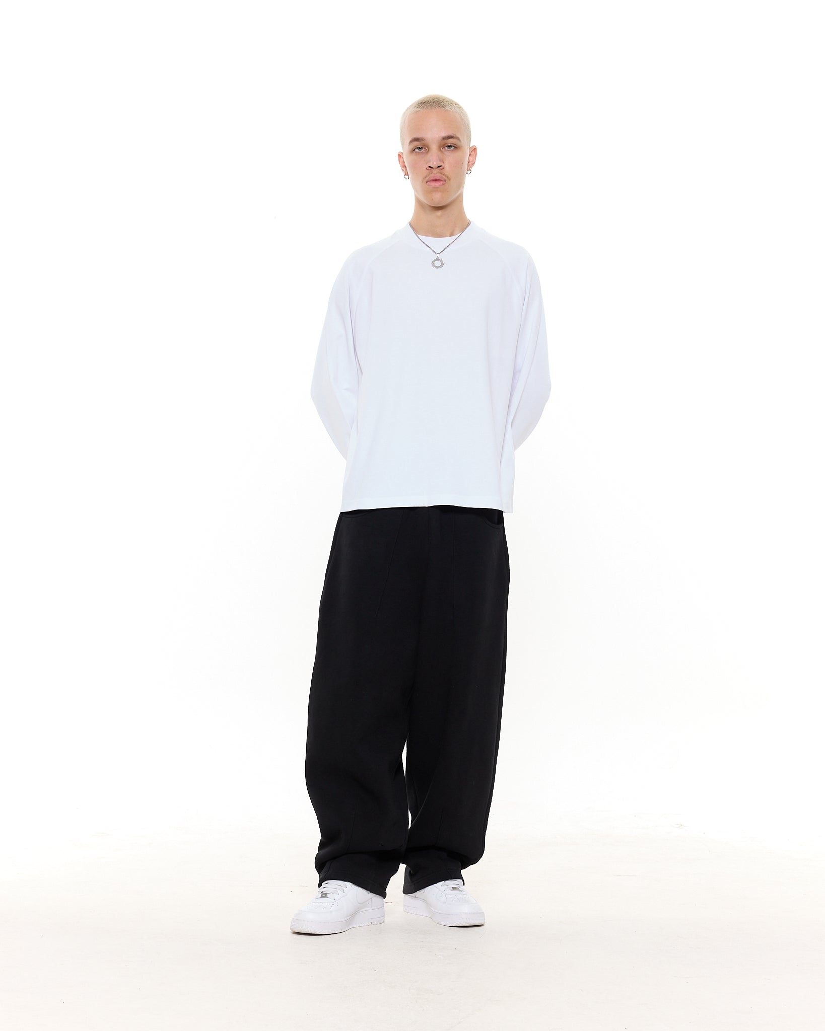 Long Sleeve T-Shirt - White - SWEATS EU