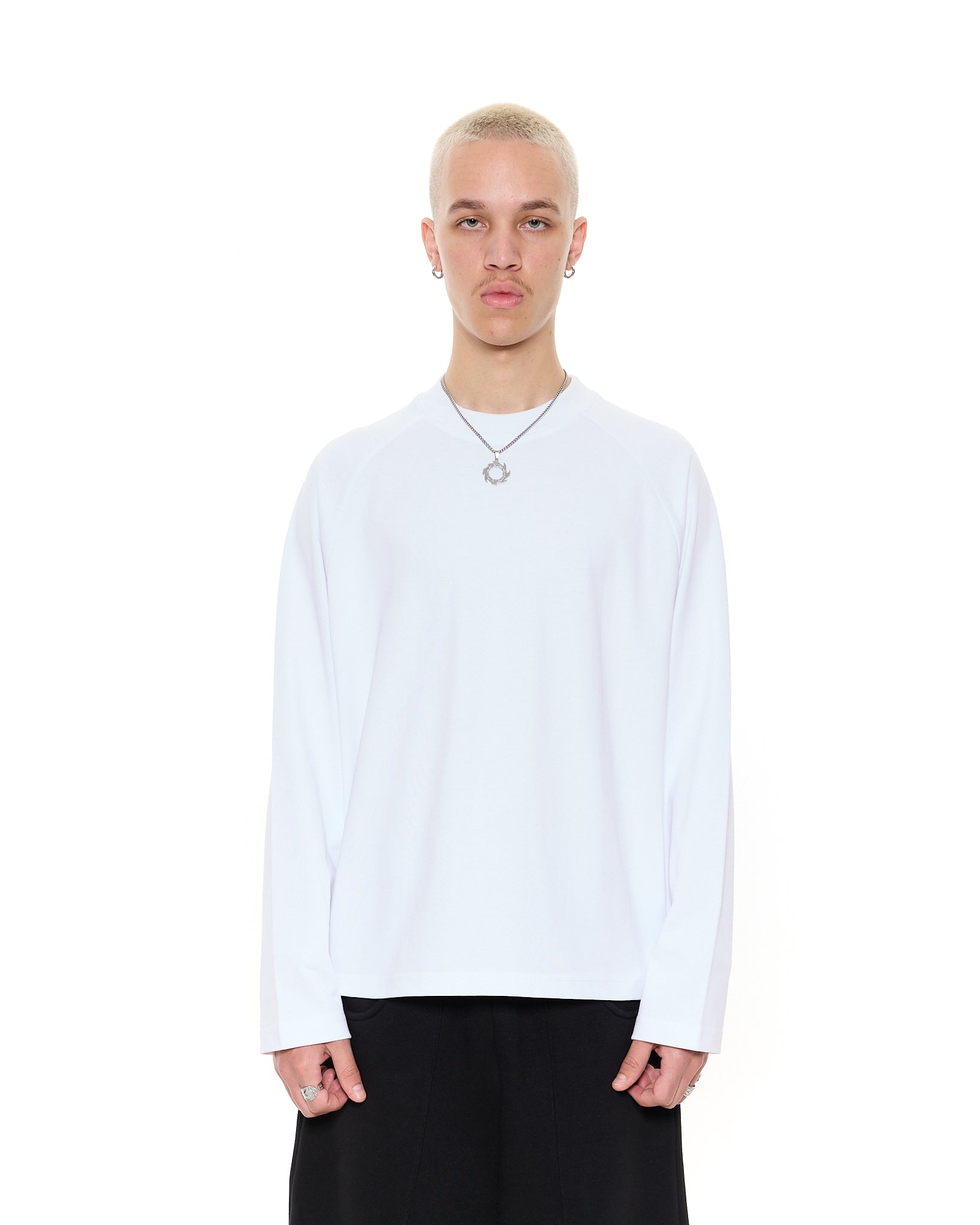 Long Sleeve T-Shirt - White - SWEATS EU