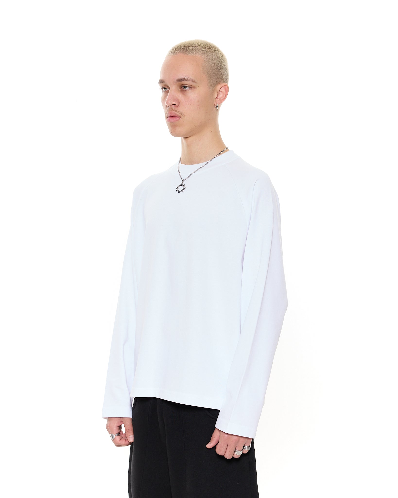 Long Sleeve T-Shirt - White - SWEATS EU