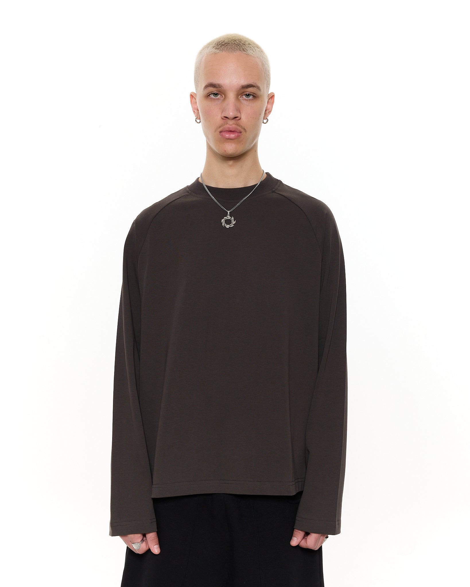 Long Sleeve T-Shirt - Coffee - SWEATS EU