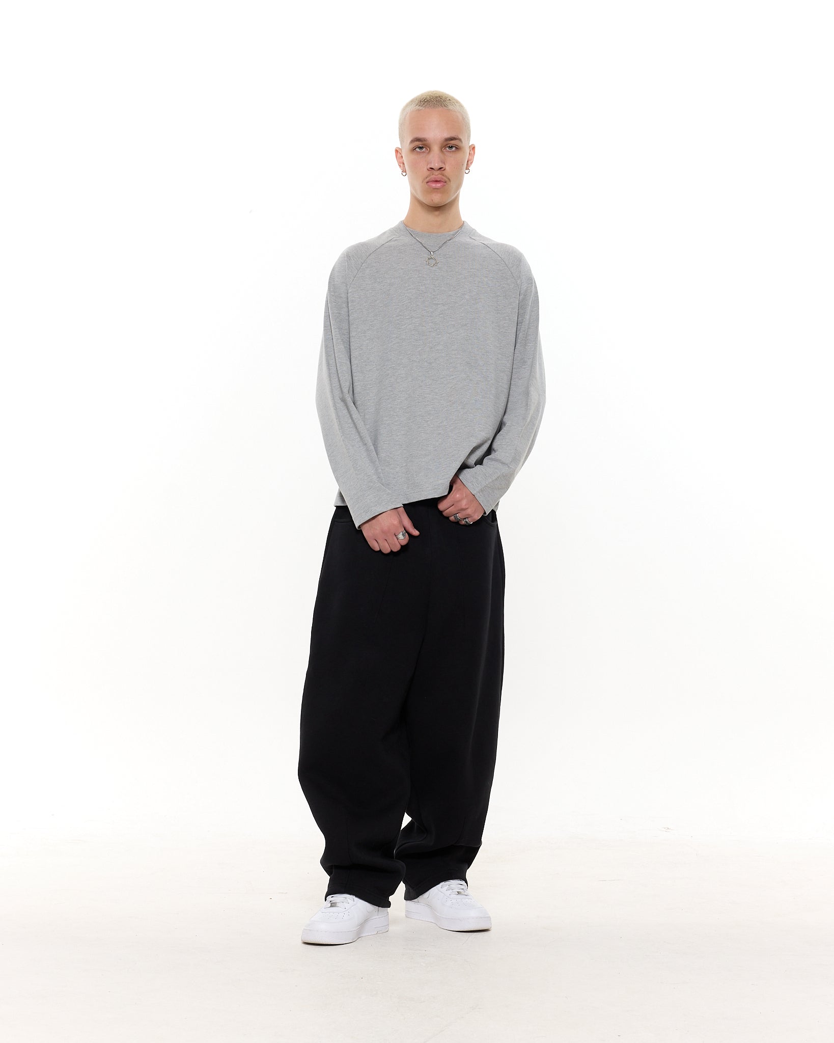 Long Sleeve T-Shirt - Grey - SWEATS EU
