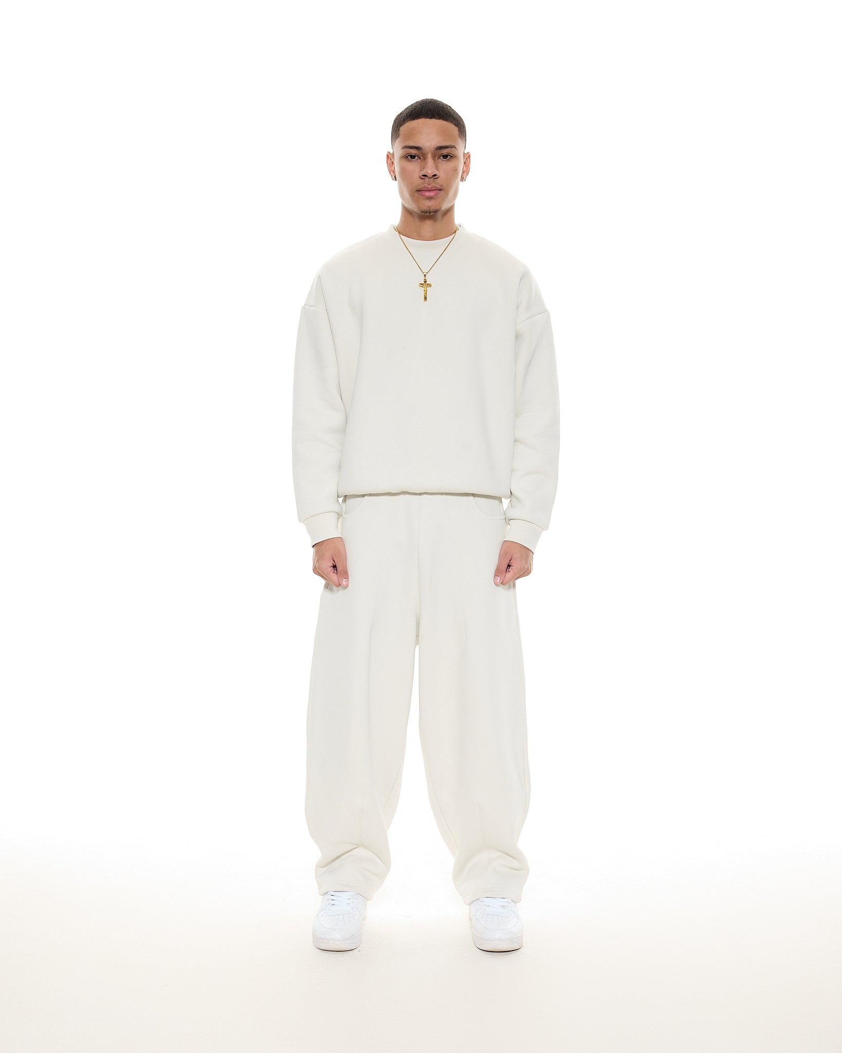COZY SWEATER - CHALK - SWEATS EU