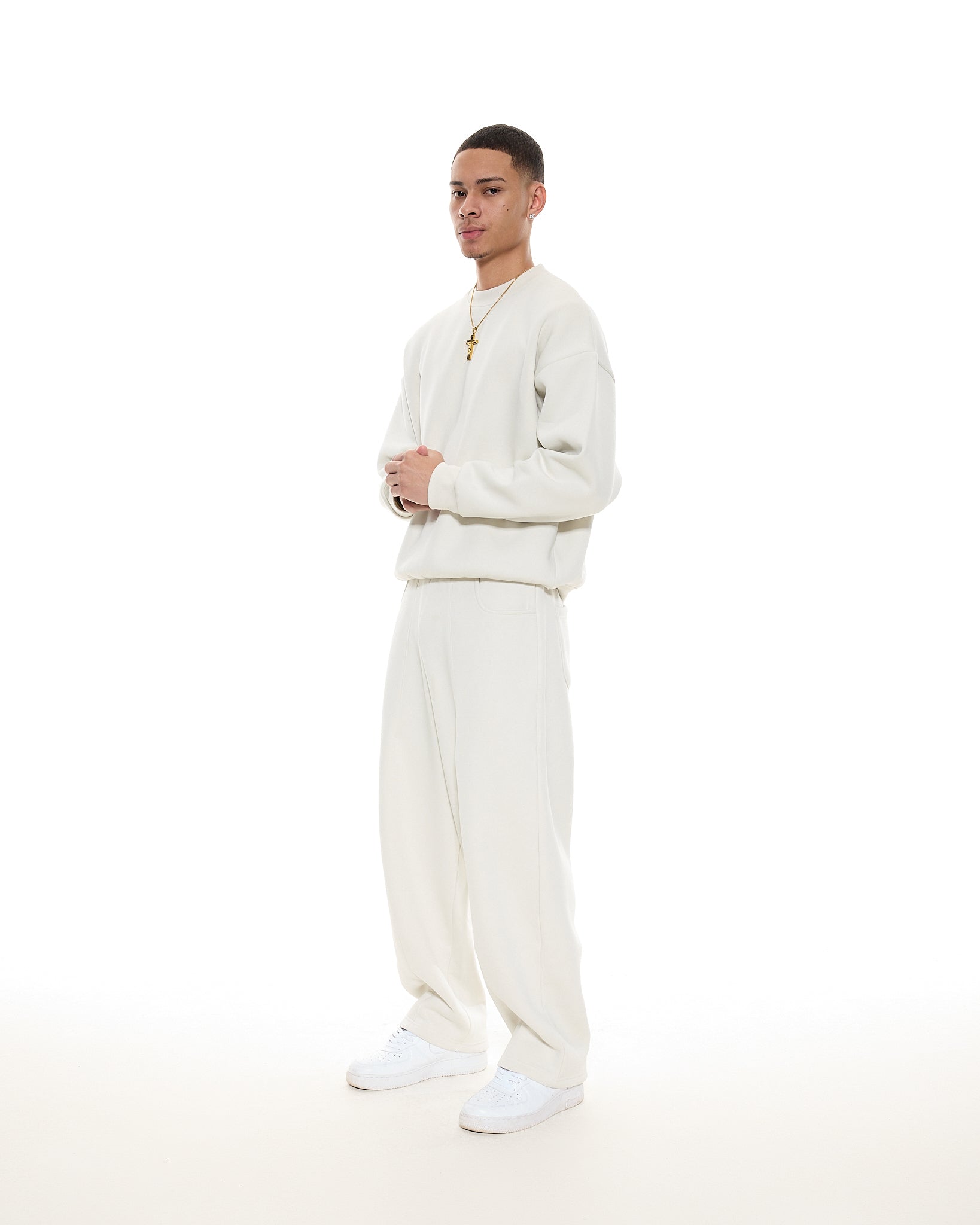COZY SWEATER - CHALK - SWEATS EU