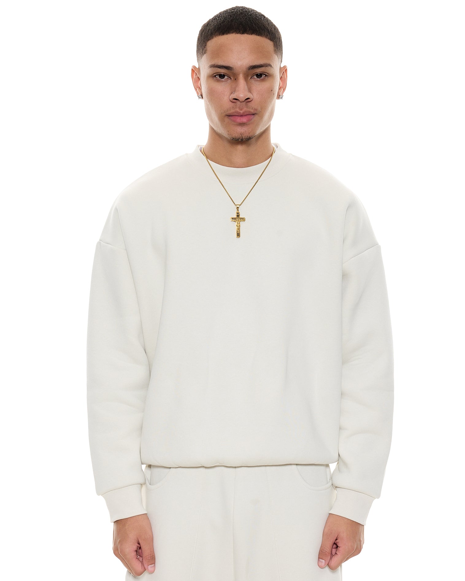 COZY SWEATER - CHALK