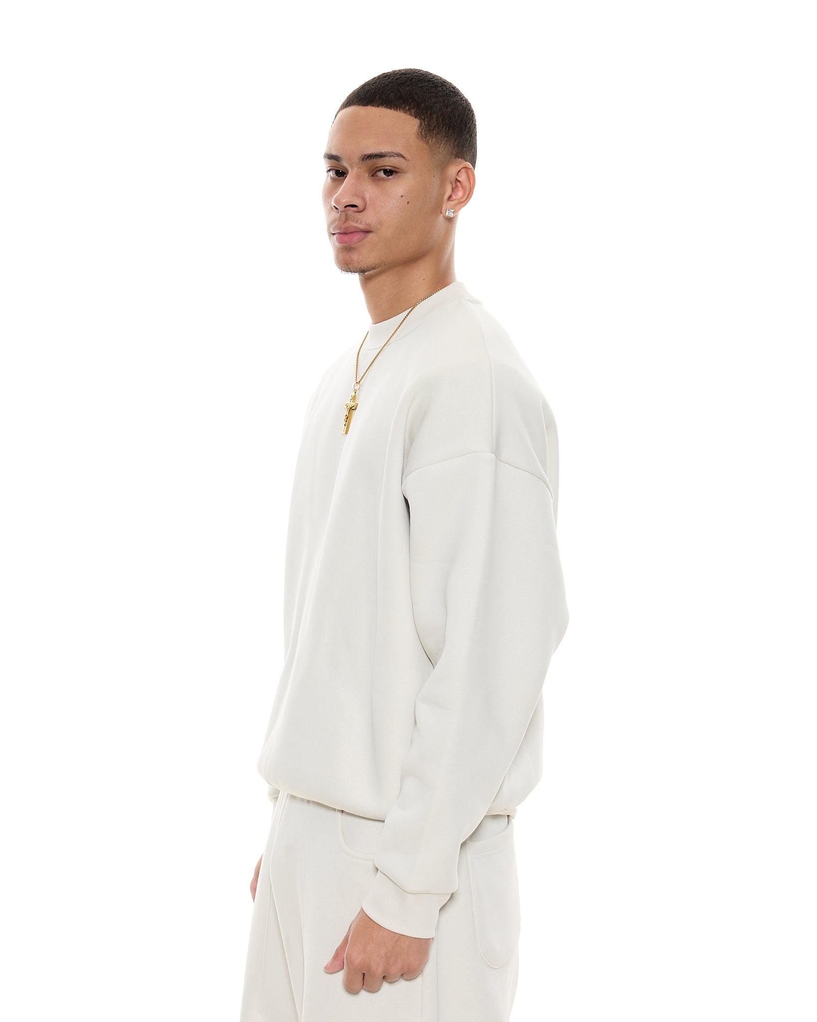 COZY SWEATER - CHALK - SWEATS EU