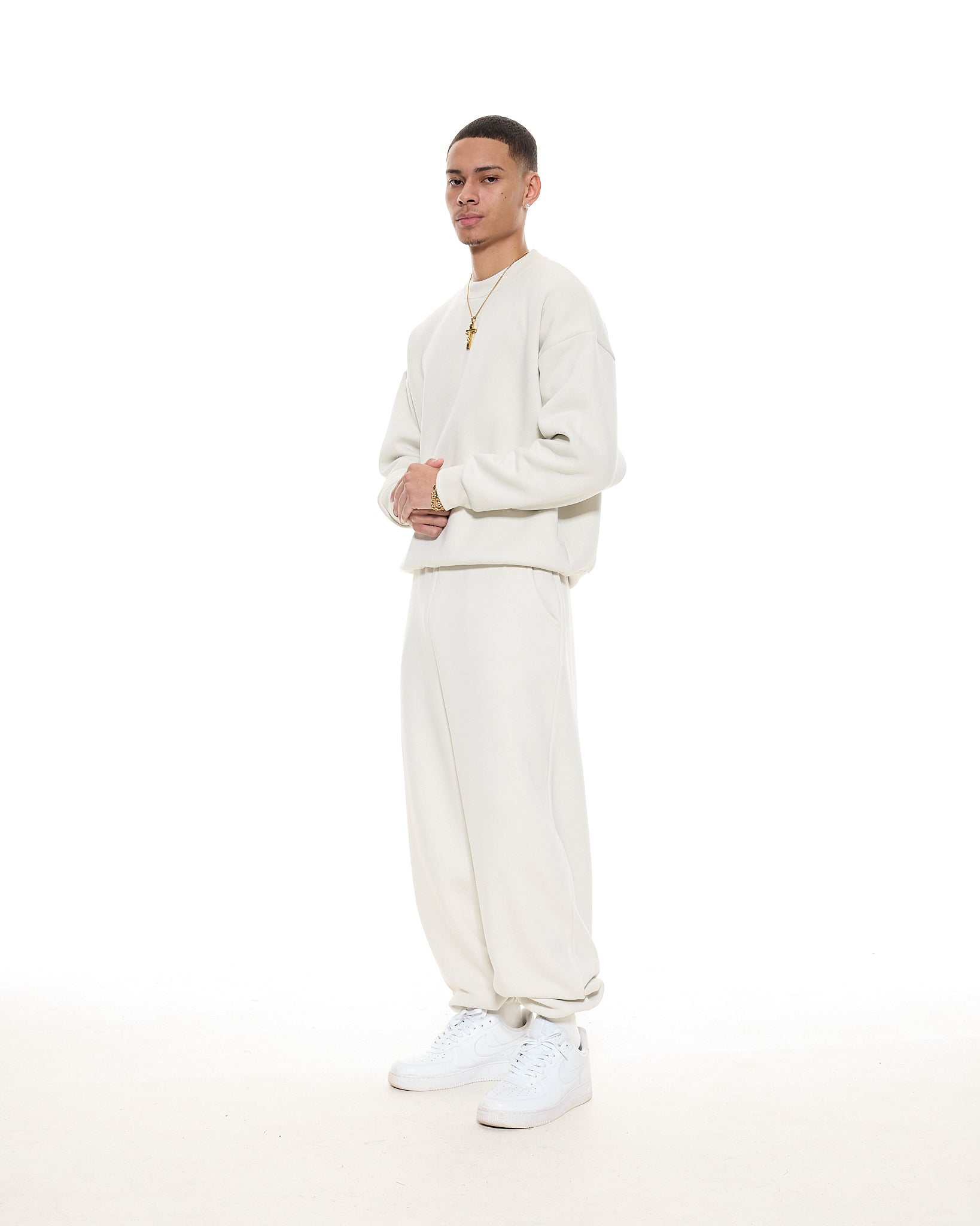 COZY SWEATPANT - CHALK - SWEATS EU