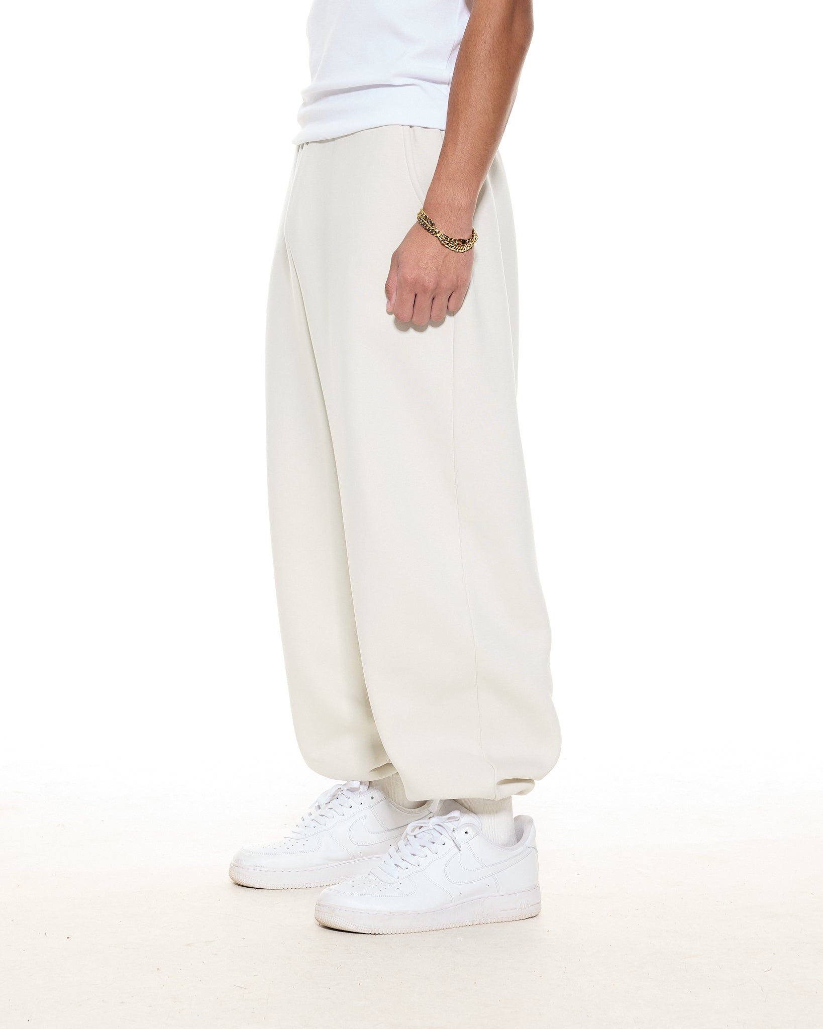 COZY SWEATPANT - CHALK - SWEATS EU