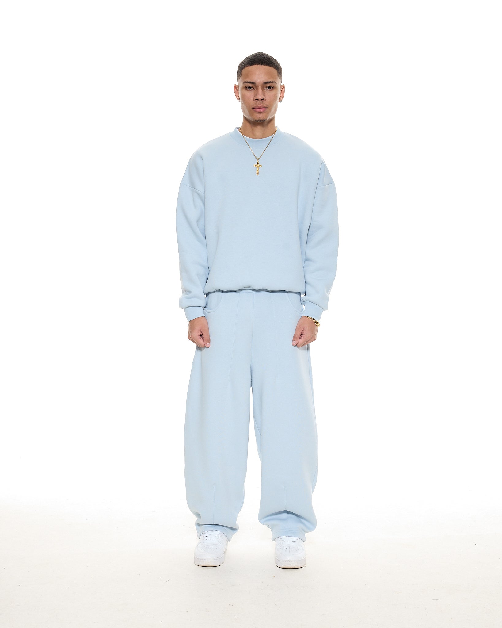 COZY SWEATER - GLACIER - SWEATS EU