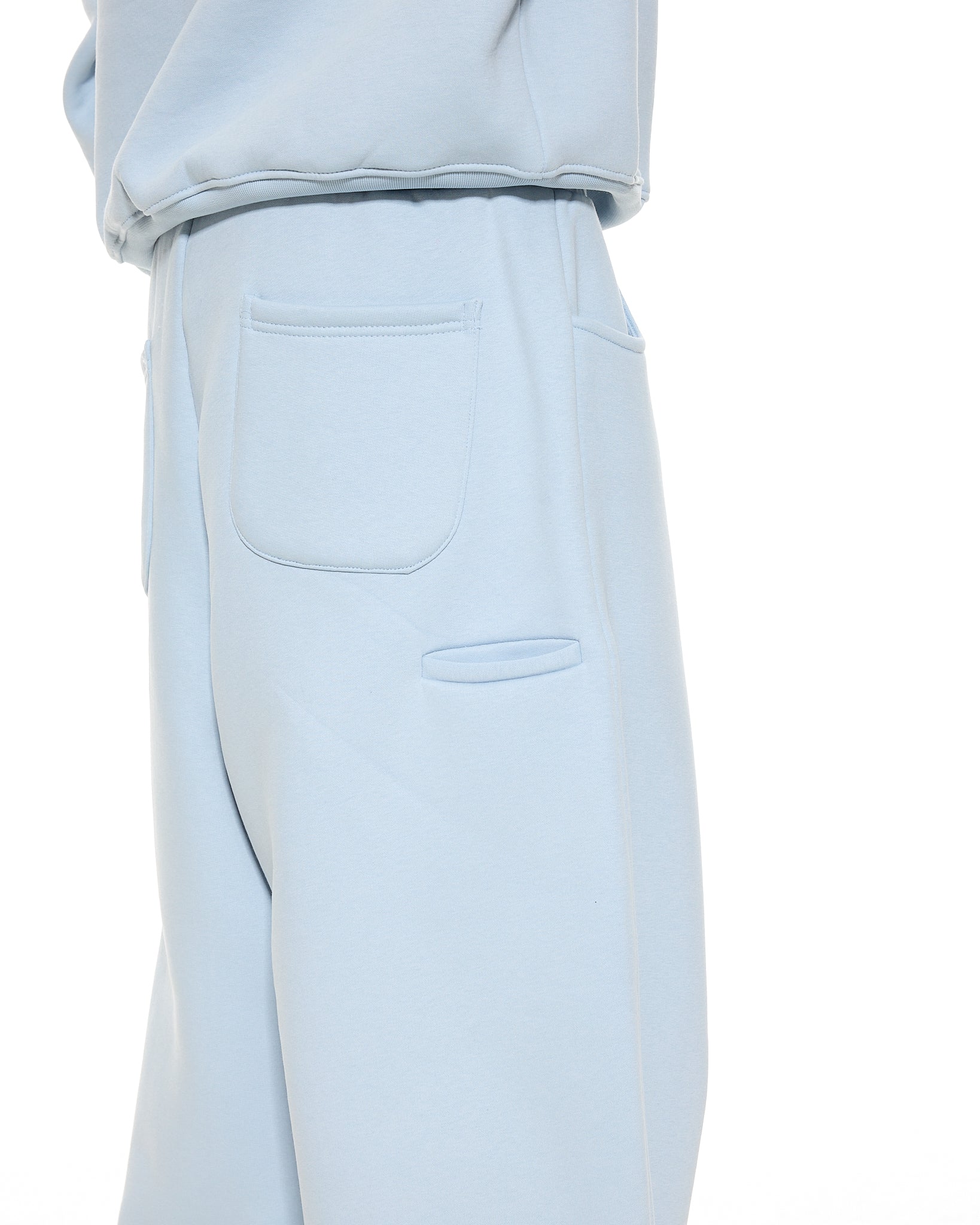 COZY STRAIGHT LEG SWEATS - GLACIER - SWEATS EU