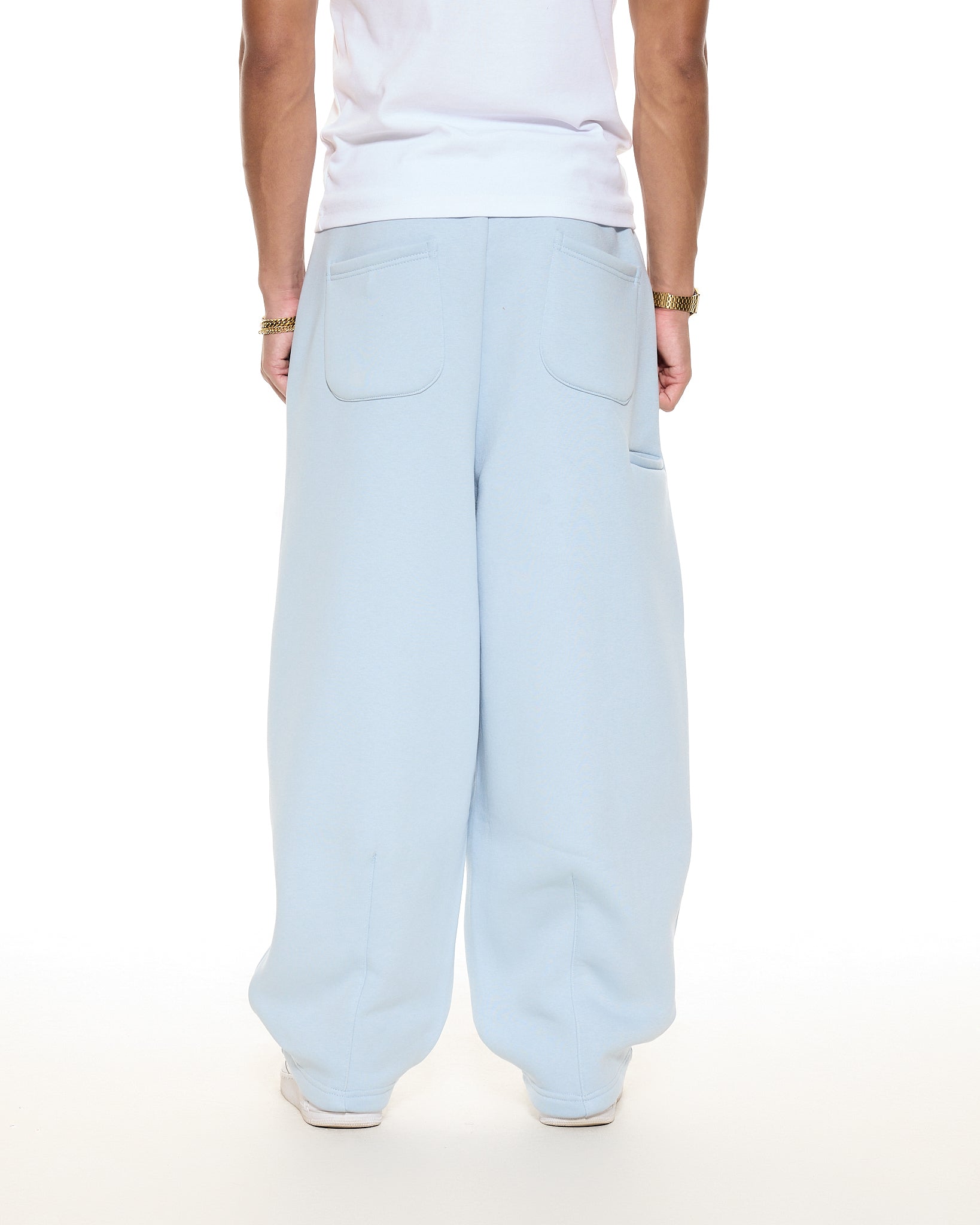 COZY STRAIGHT LEG SWEATS - GLACIER - SWEATS EU