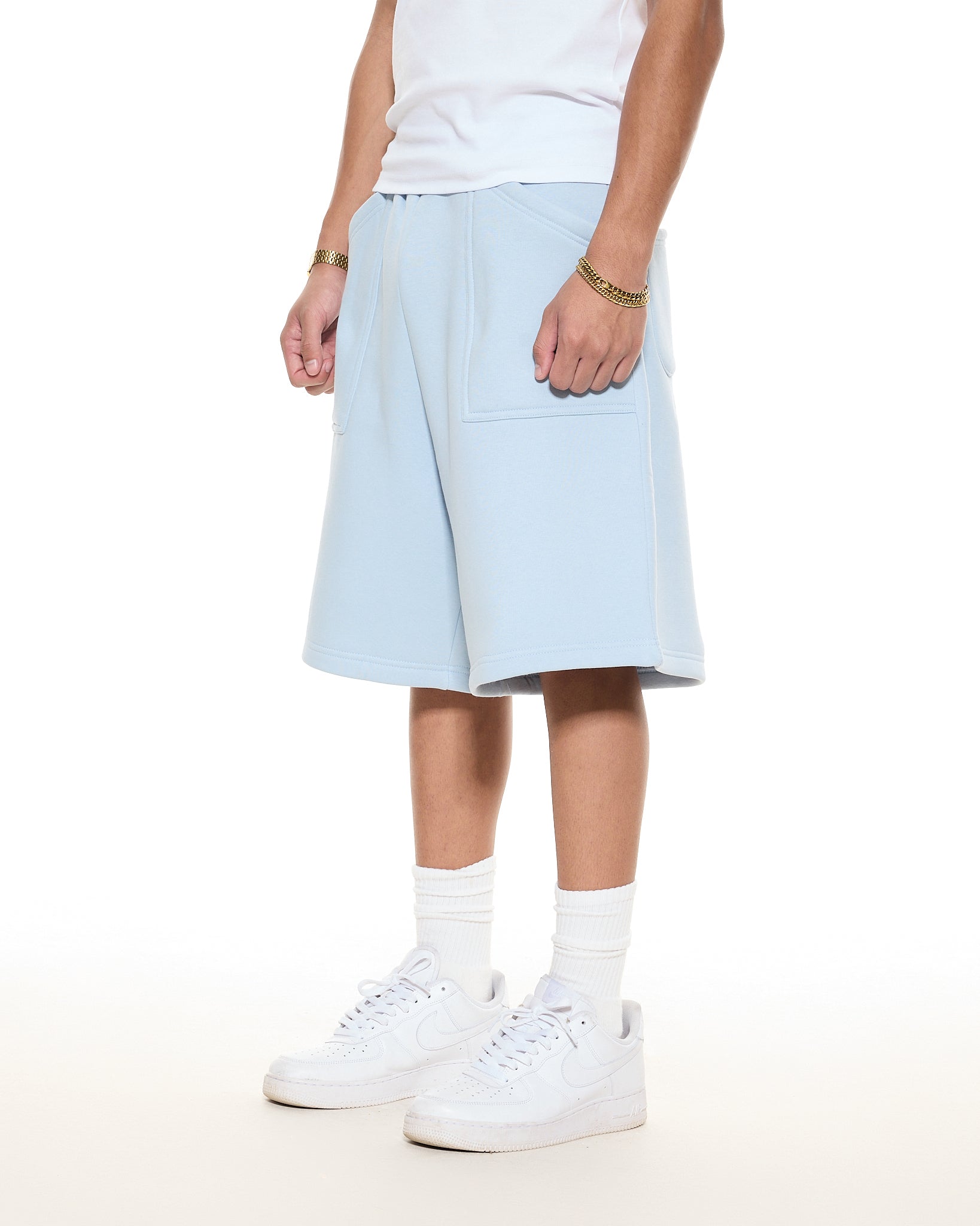 COZY SHORTS - GLACIER - SWEATS EU