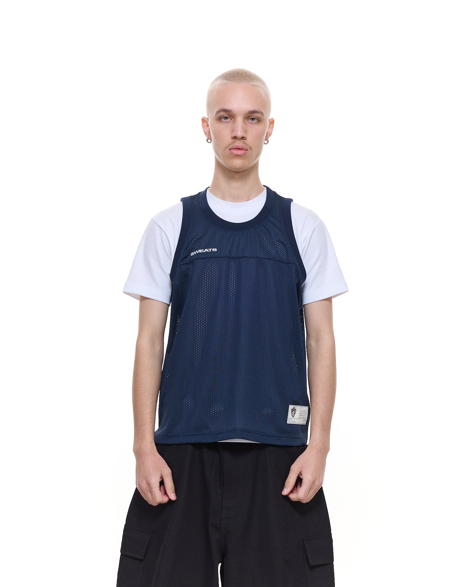 MESH SINGLET - NAVY