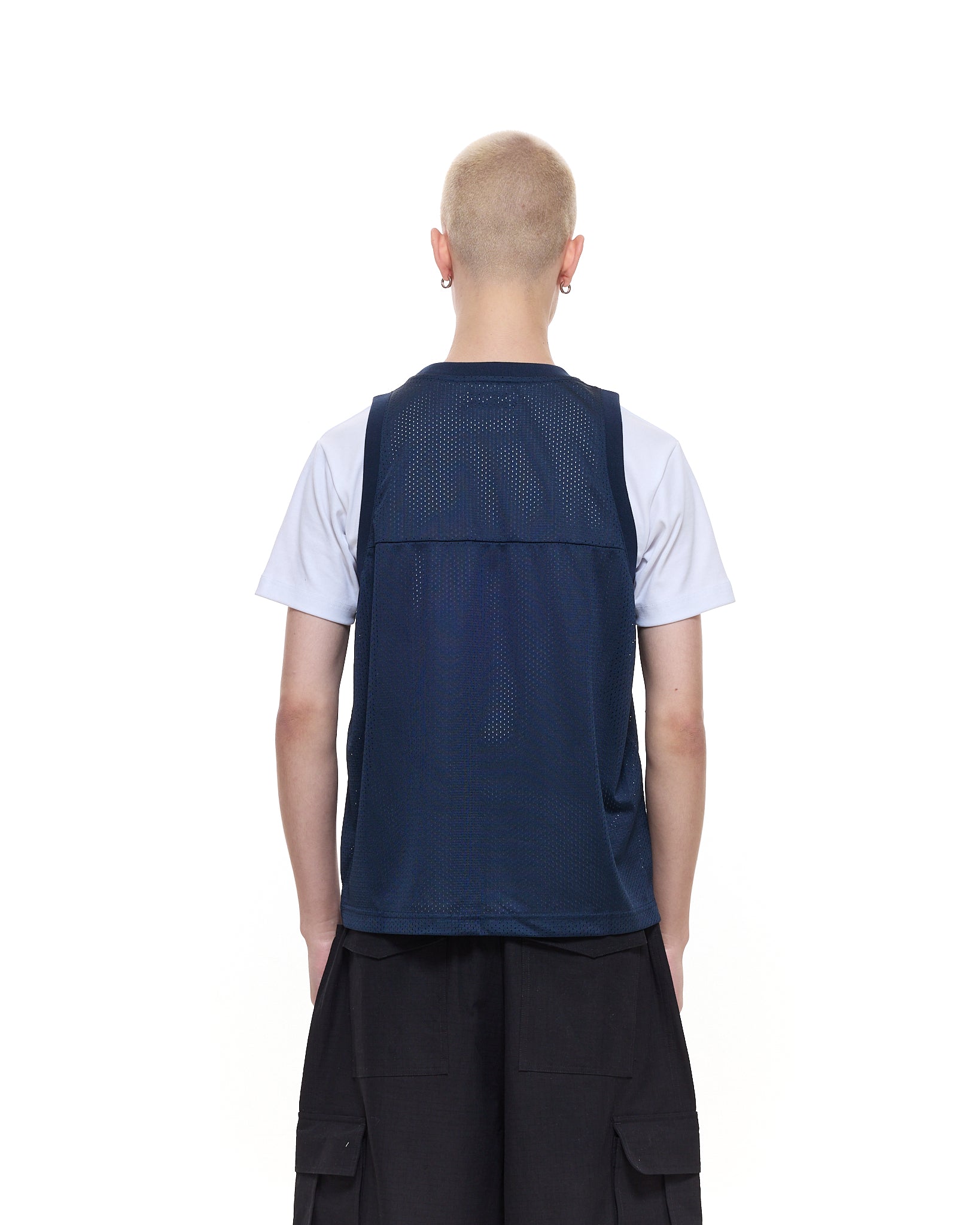 MESH SINGLET - NAVY - SWEATS EU