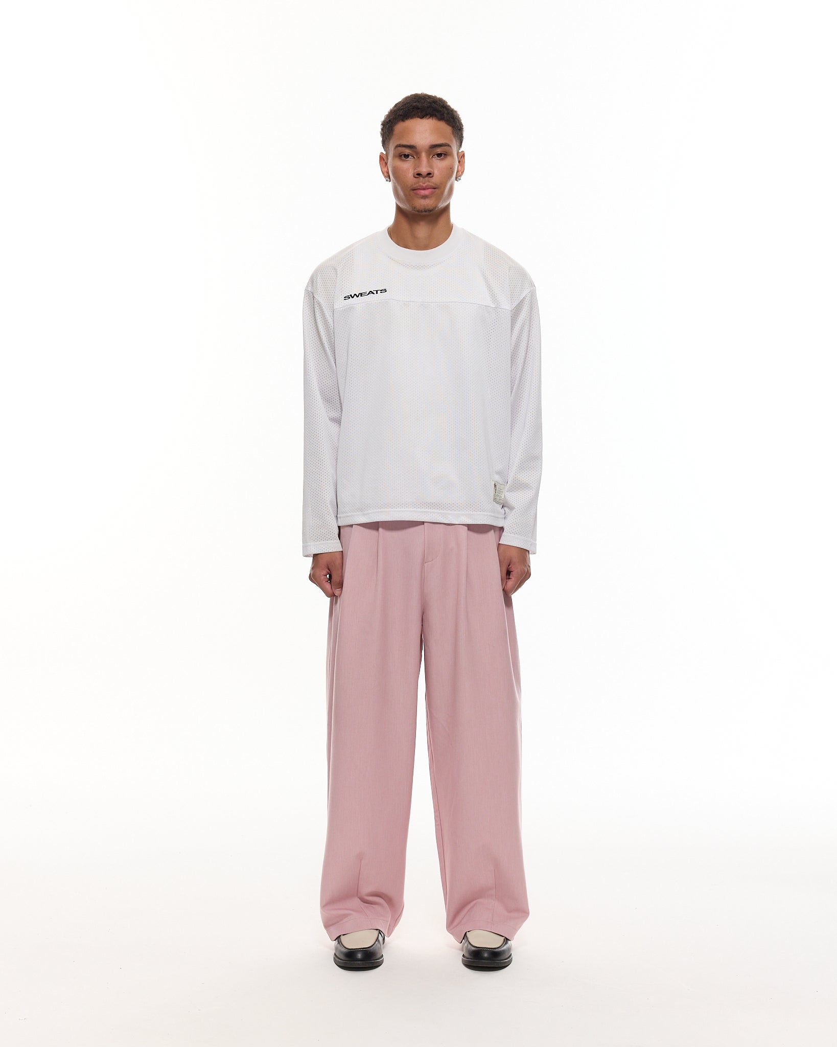 PLEATED PANT - PINK - SWEATS EU
