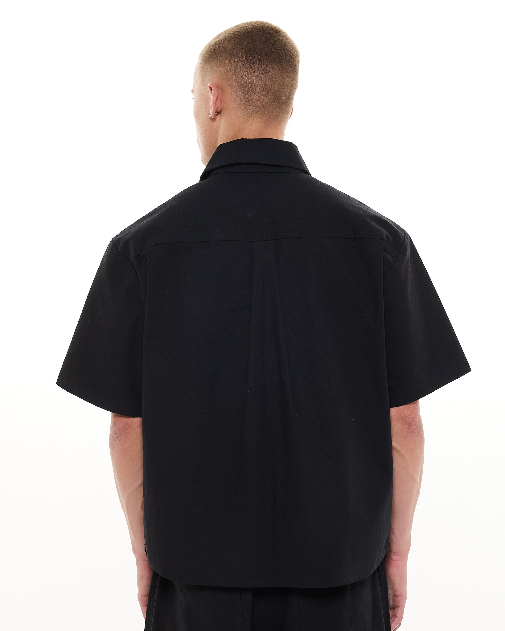 CARGO SS SHIRT - BLACK - SWEATS EU
