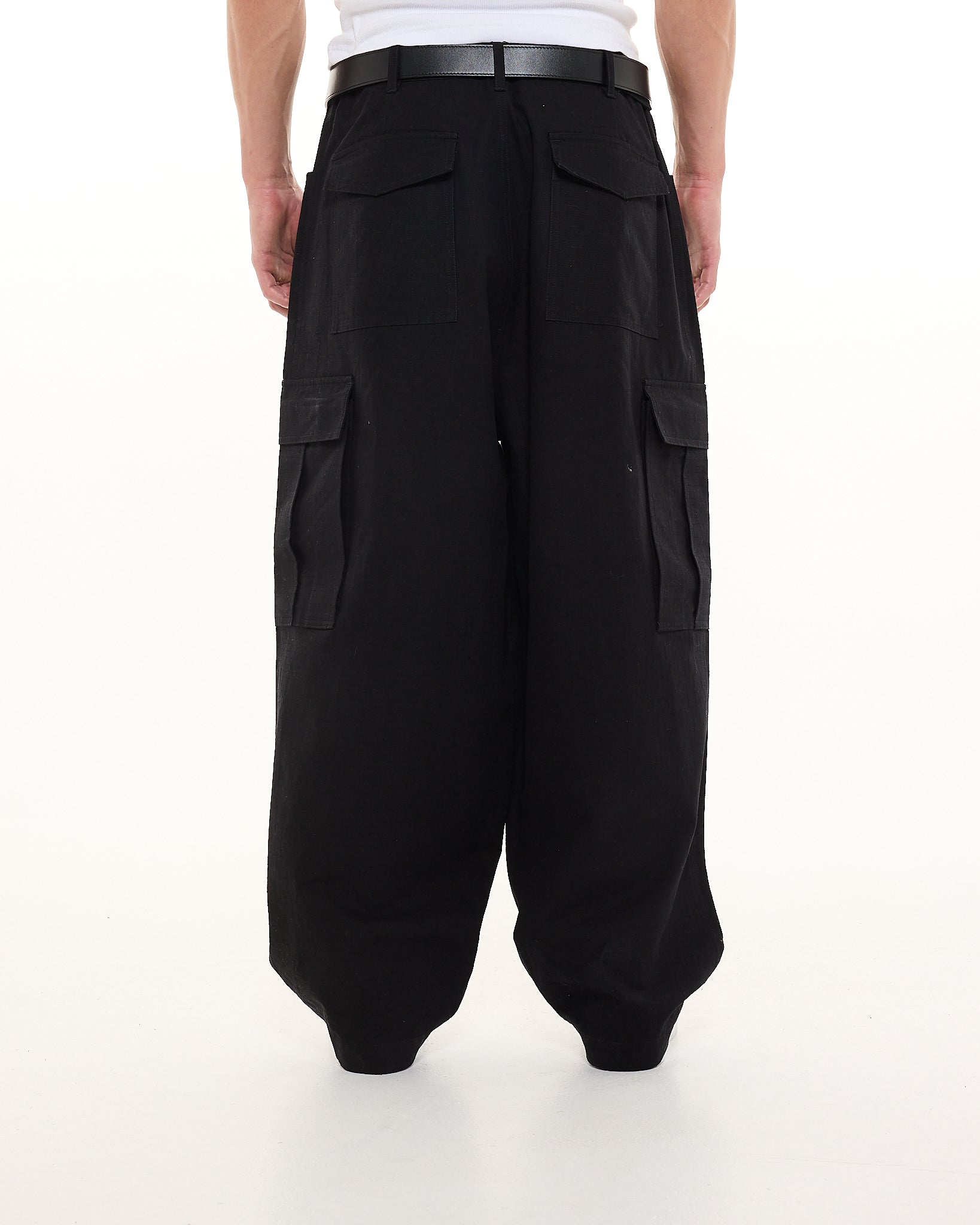 CARGO PANT - BLACK - SWEATS EU