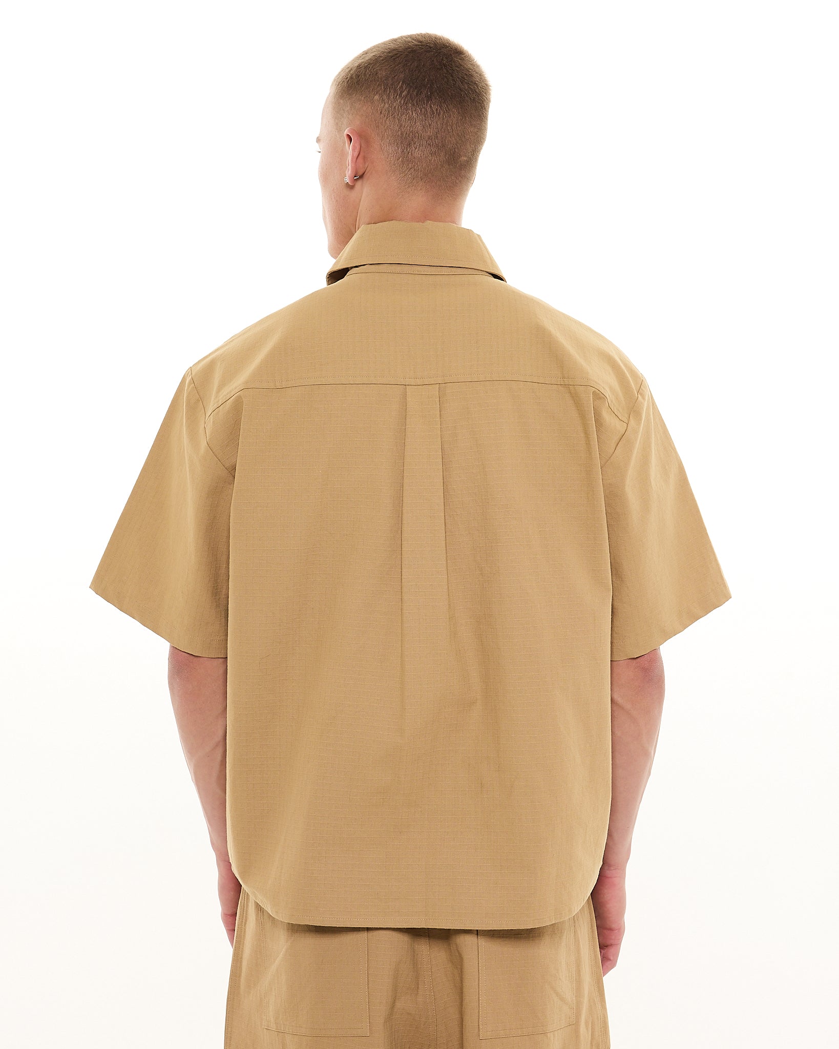 CARGO SS SHIRT - TAN - SWEATS EU