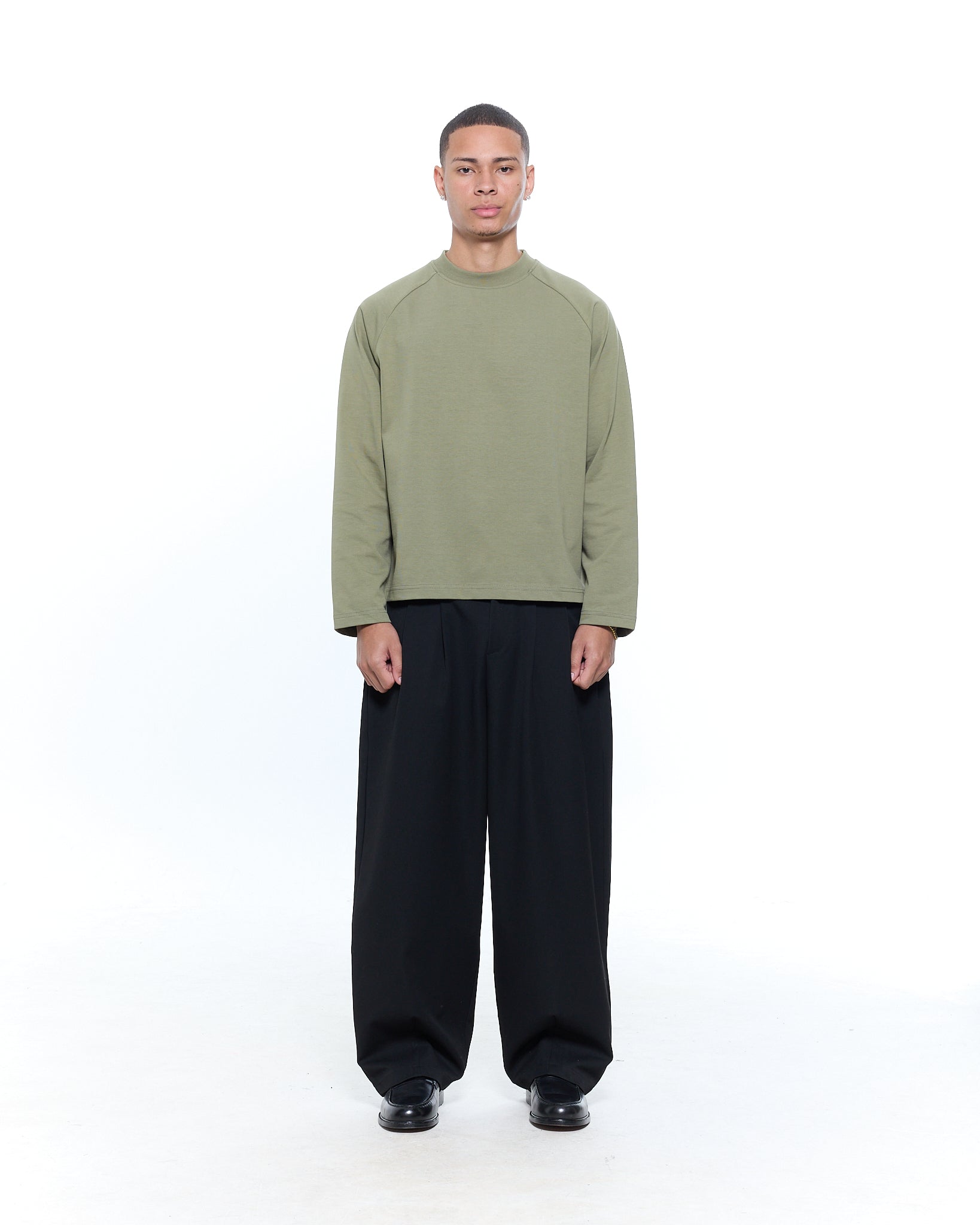 Long Sleeve T-Shirt - Sage - SWEATS EU