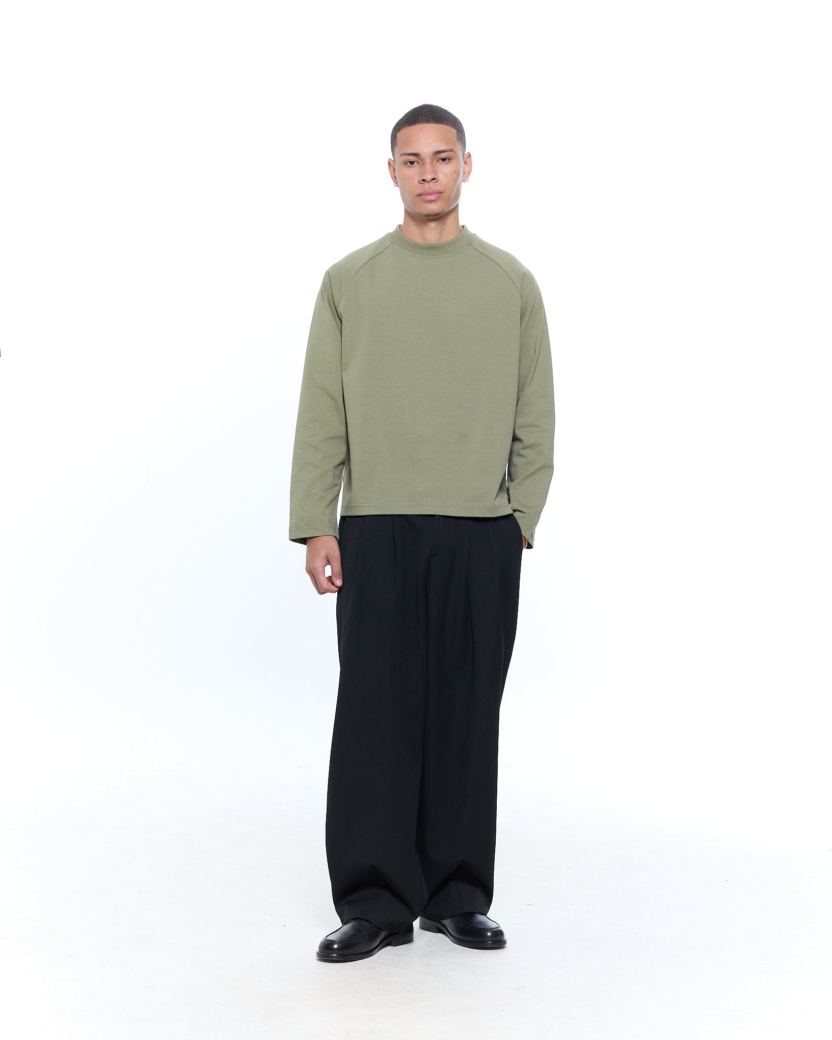 Long Sleeve T-Shirt - Sage - SWEATS EU