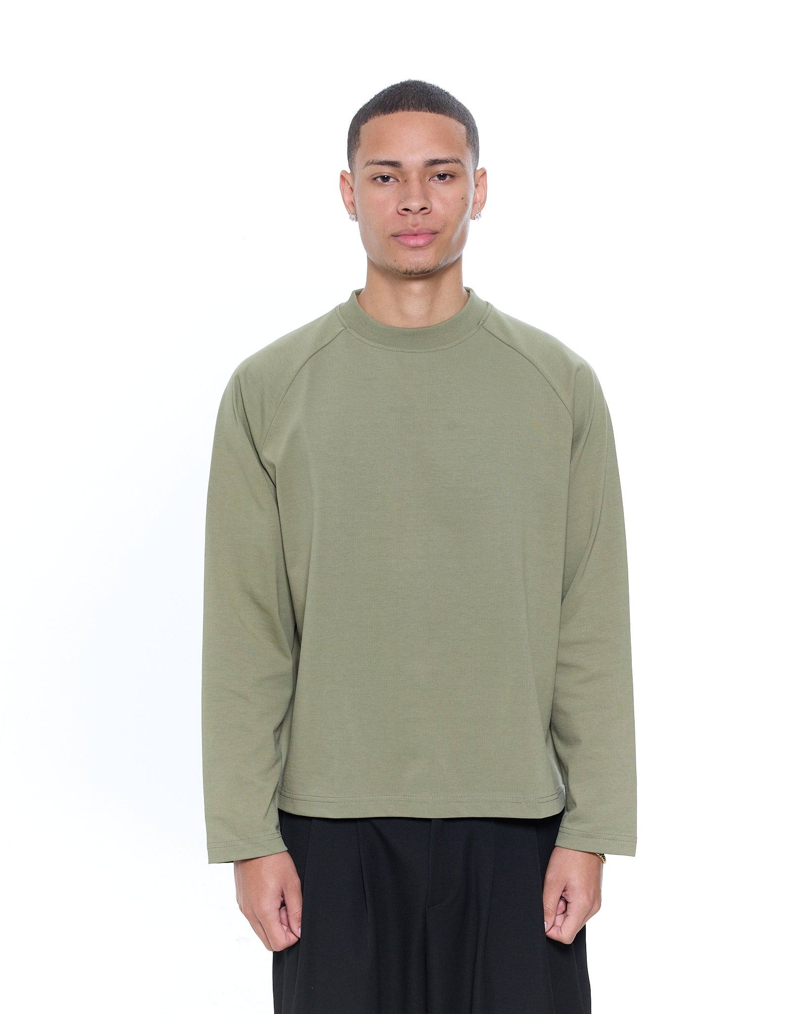 Long Sleeve T-Shirt - Sage - SWEATS EU