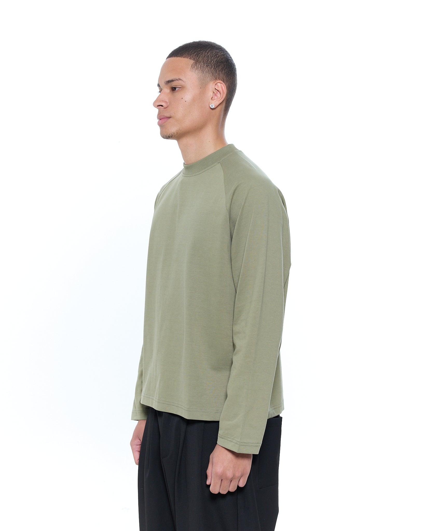 Long Sleeve T-Shirt - Sage - SWEATS EU
